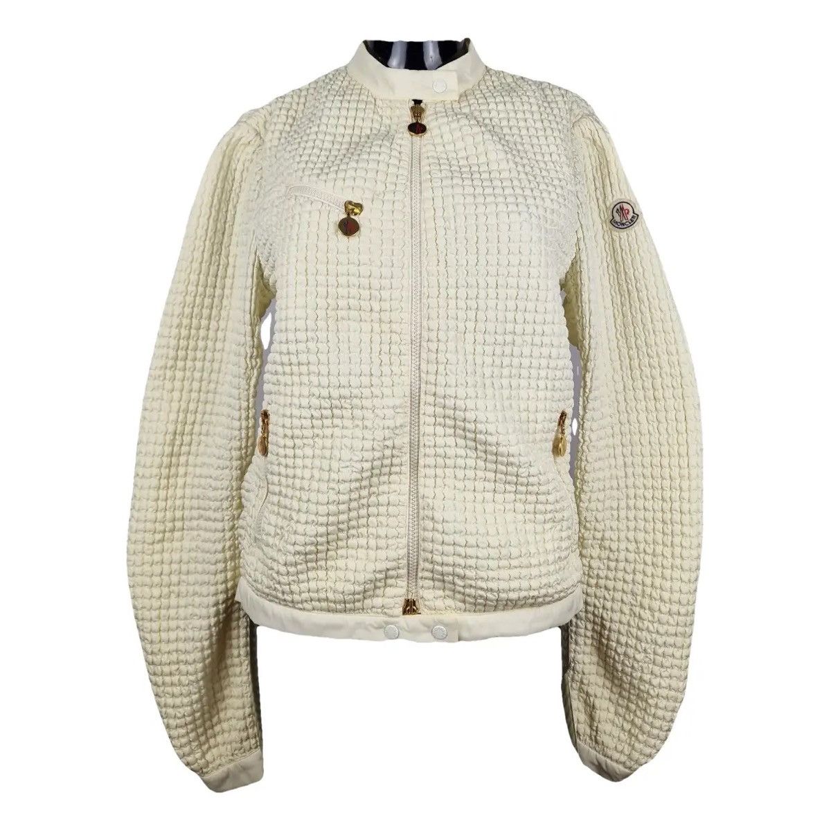 Moncler Moncler Marguerite BomberJacket Size M / US 6-8 / IT 42-44 - 1 Thumbnail