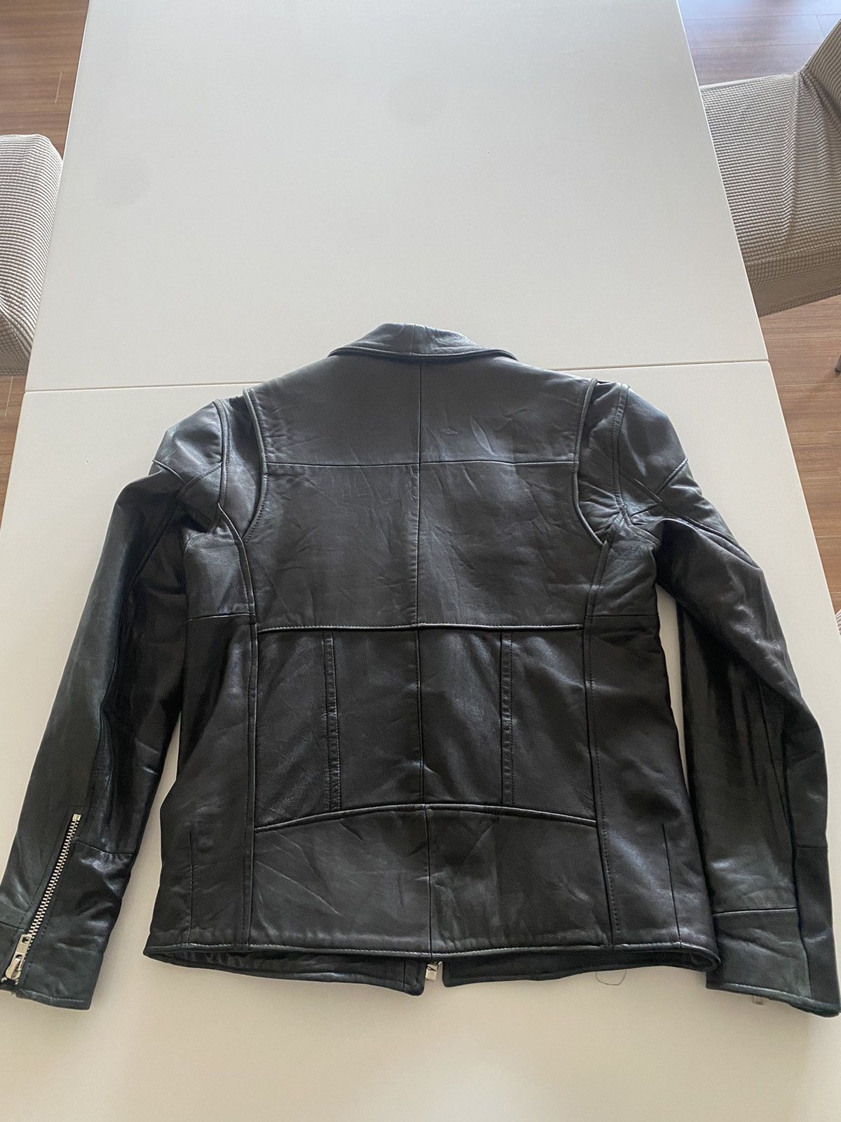 Deadwood × Vintage Recycled Leather Moto jacket Size US M / EU 48-50 / 2 - 5 Thumbnail