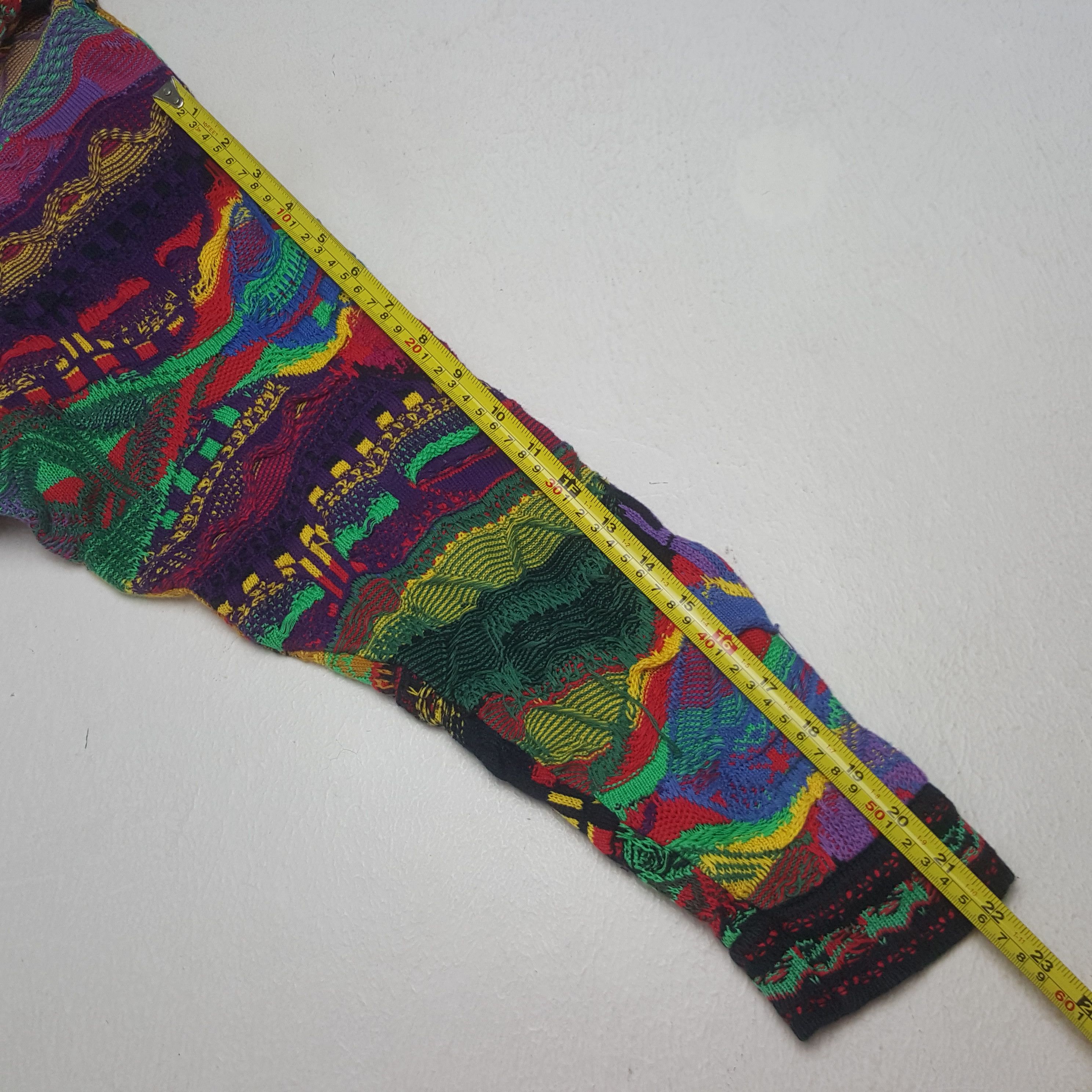 Coogi Vintage Coogi Colourfull Striped Sweatshirt Size US M / EU 48-50 / 2 - 6 Thumbnail