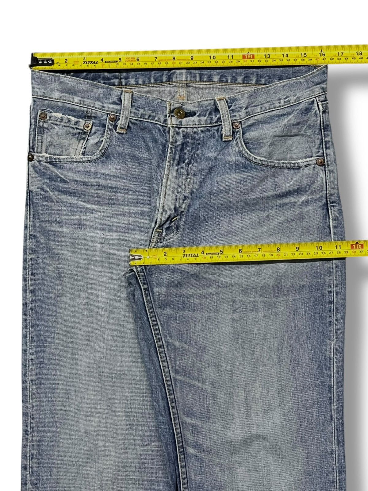 Levi's Vintage Levi’s 502 Japan - Faded Wash, Distressed Denim Size US 32 / EU 48 - 17 Thumbnail