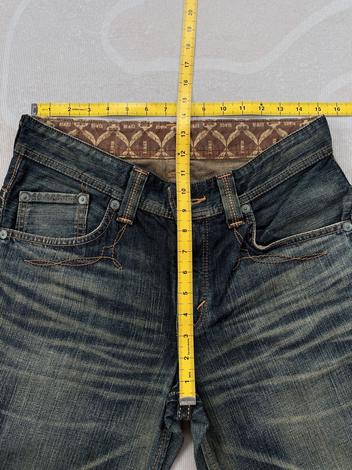 Edwin × Japanese Brand Edwin 431 XVS Jeans (LG158) Size US 30 / EU 46 - 19 Thumbnail