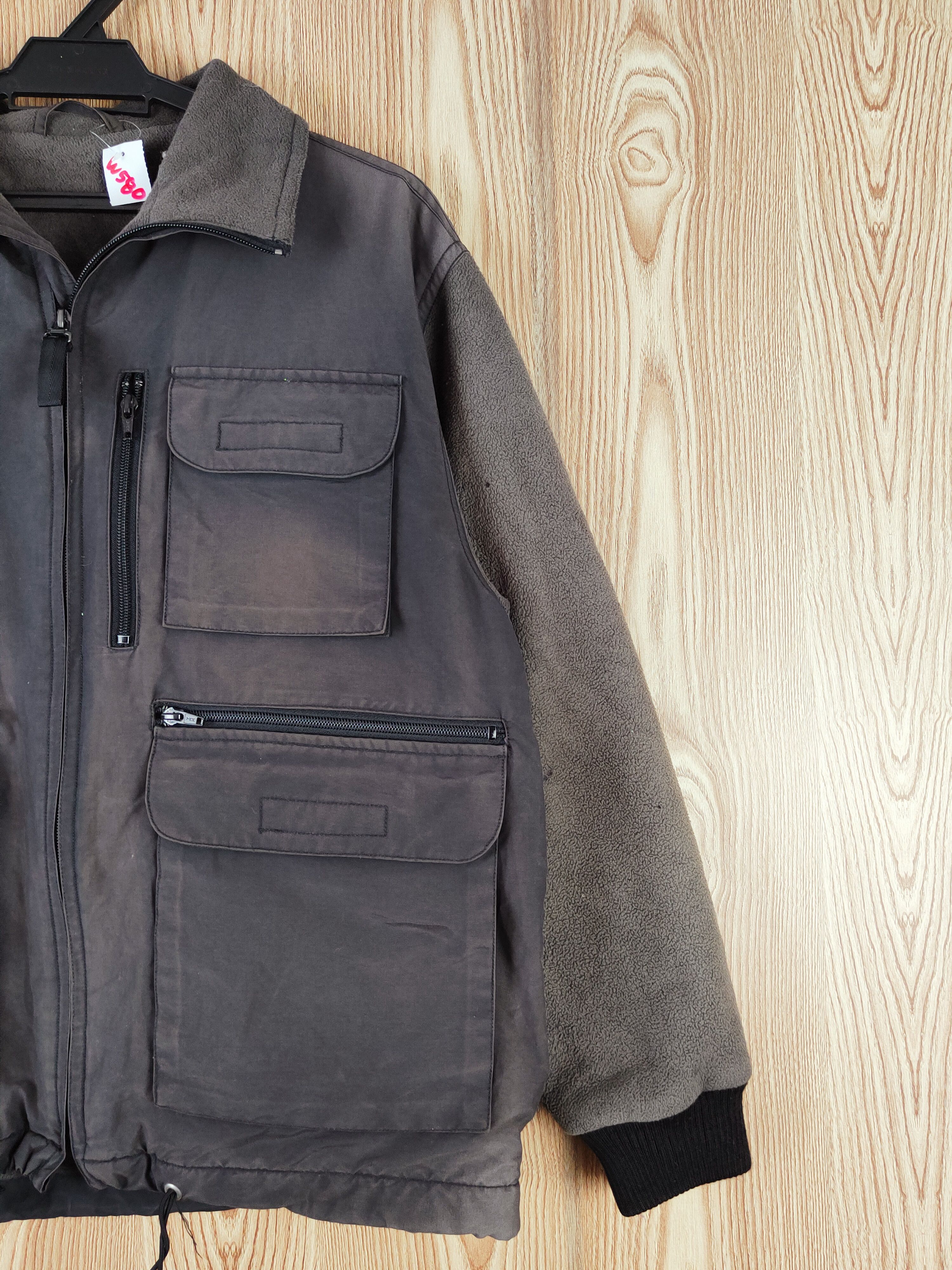 Japanese Brand American Cloak Dark Gray Faded Sweaters jacket #W580 Size US M / EU 48-50 / 2 - 7 Thumbnail
