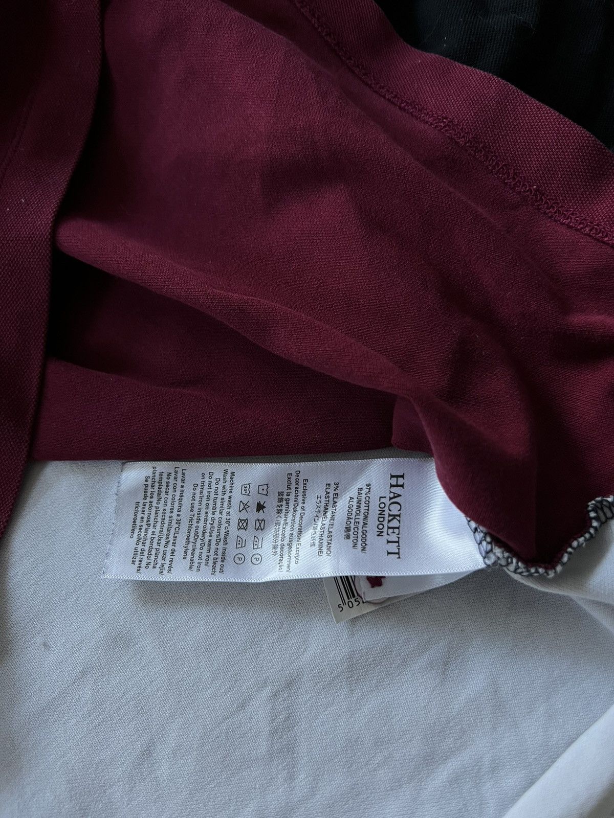 Hackett × Vintage 🎴 90’s ASTON MARTIN RACING HACKETT Y2K LONGSLEEVE POLO Size US XL / EU 56 / 4 - 6 Thumbnail