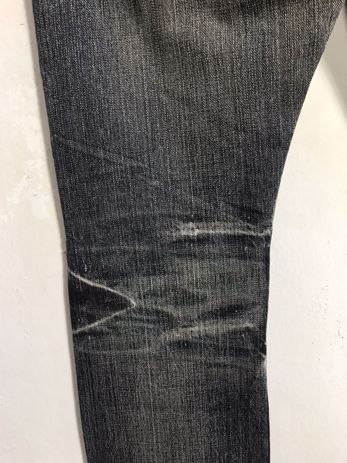 Japanese Brand TK Takeo Kikuchi Black Denim Slim Fit Buttonfly Size US 32 / EU 48 - 16 Thumbnail