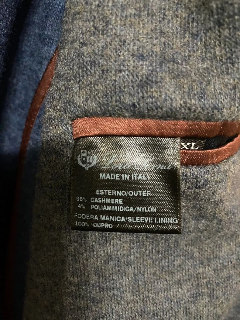 Loro Piana LORO PIANA Cashmere coat Size US XL / EU 56 / 4 - 5 Thumbnail