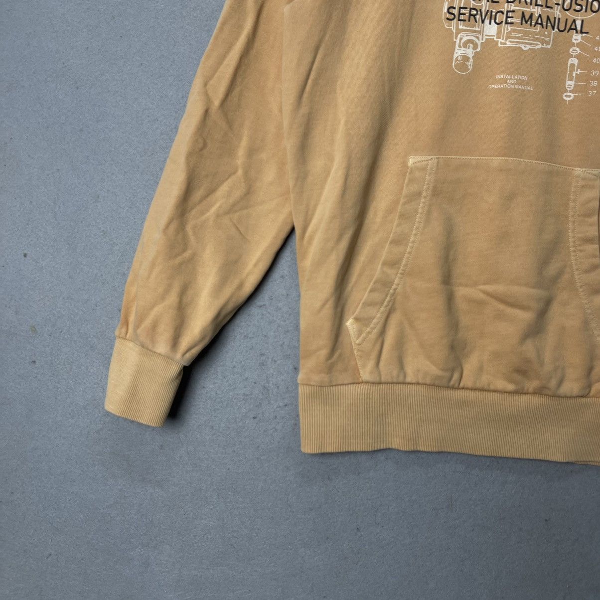 Diesel Diesel DSL-0978 Graphic Pullover Hoodie – Beige (Size M) Size US XS / EU 42 / 0 - 5 Thumbnail