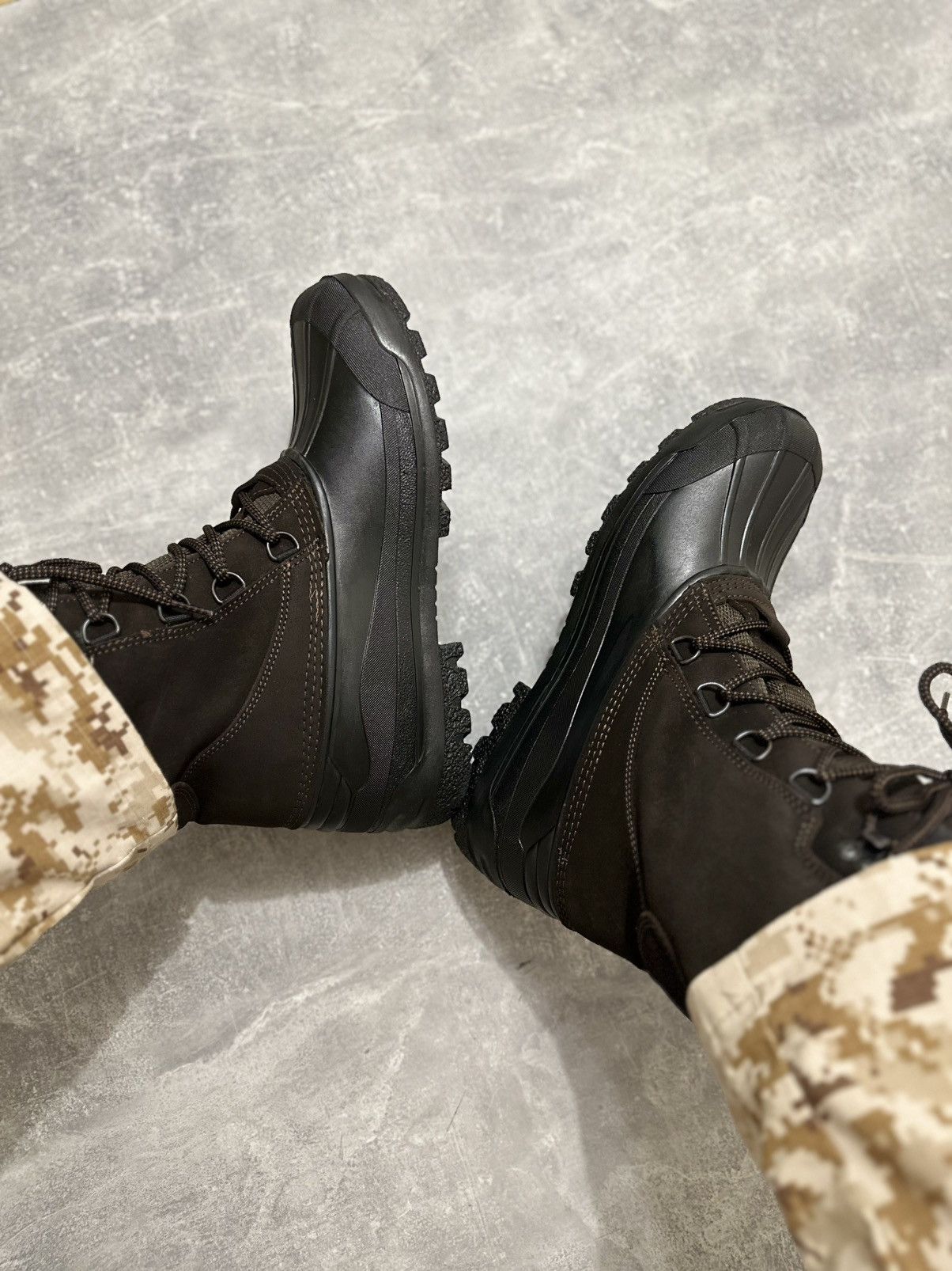 Vintage Vintage Military Combat Boots Size US 12 / EU 45 - 3 Thumbnail
