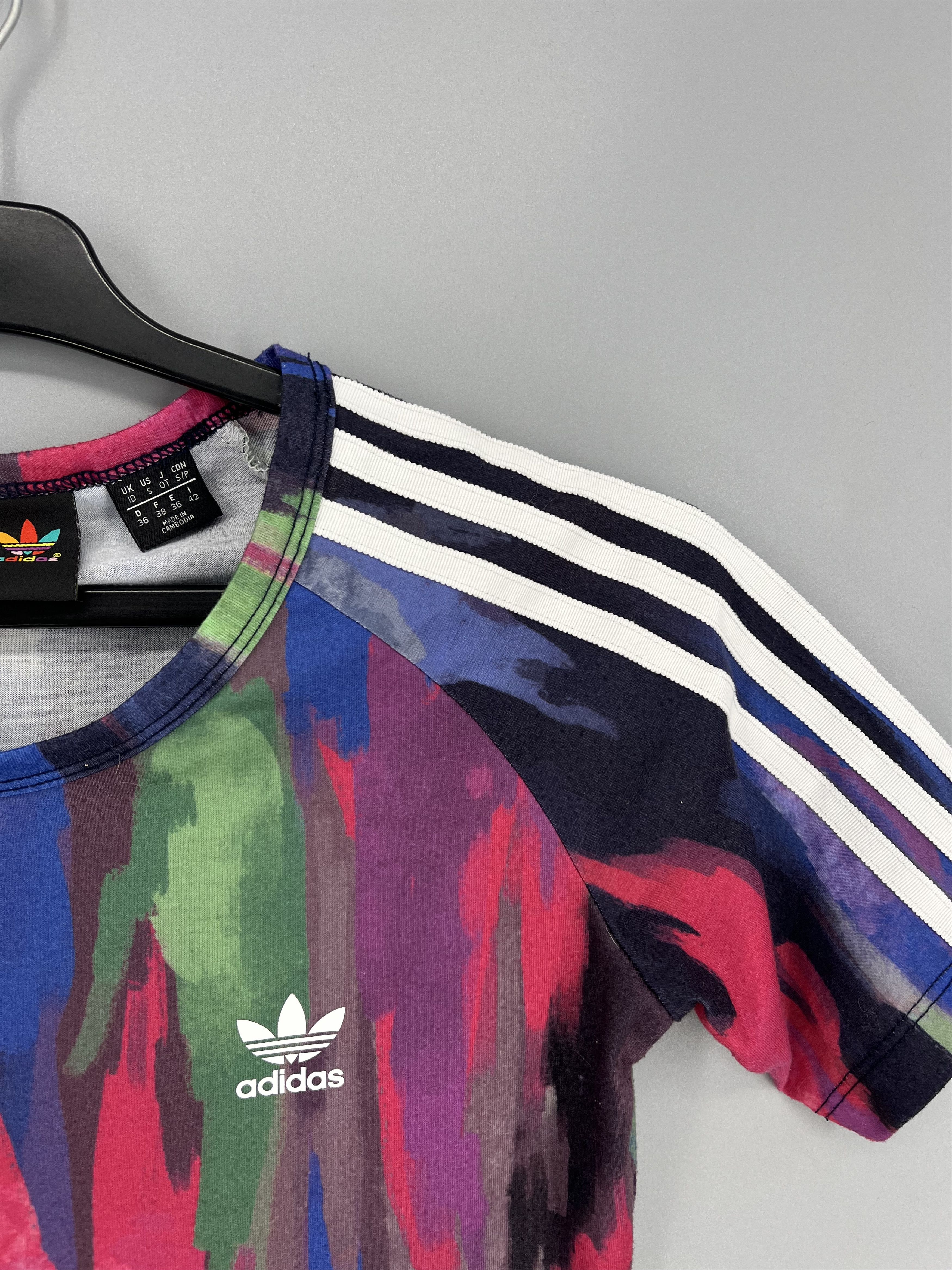 Adidas Adidas x Pharrell Williams Cropped Pattern Multicoloured Size S / US 4 / IT 40 - 5 Thumbnail