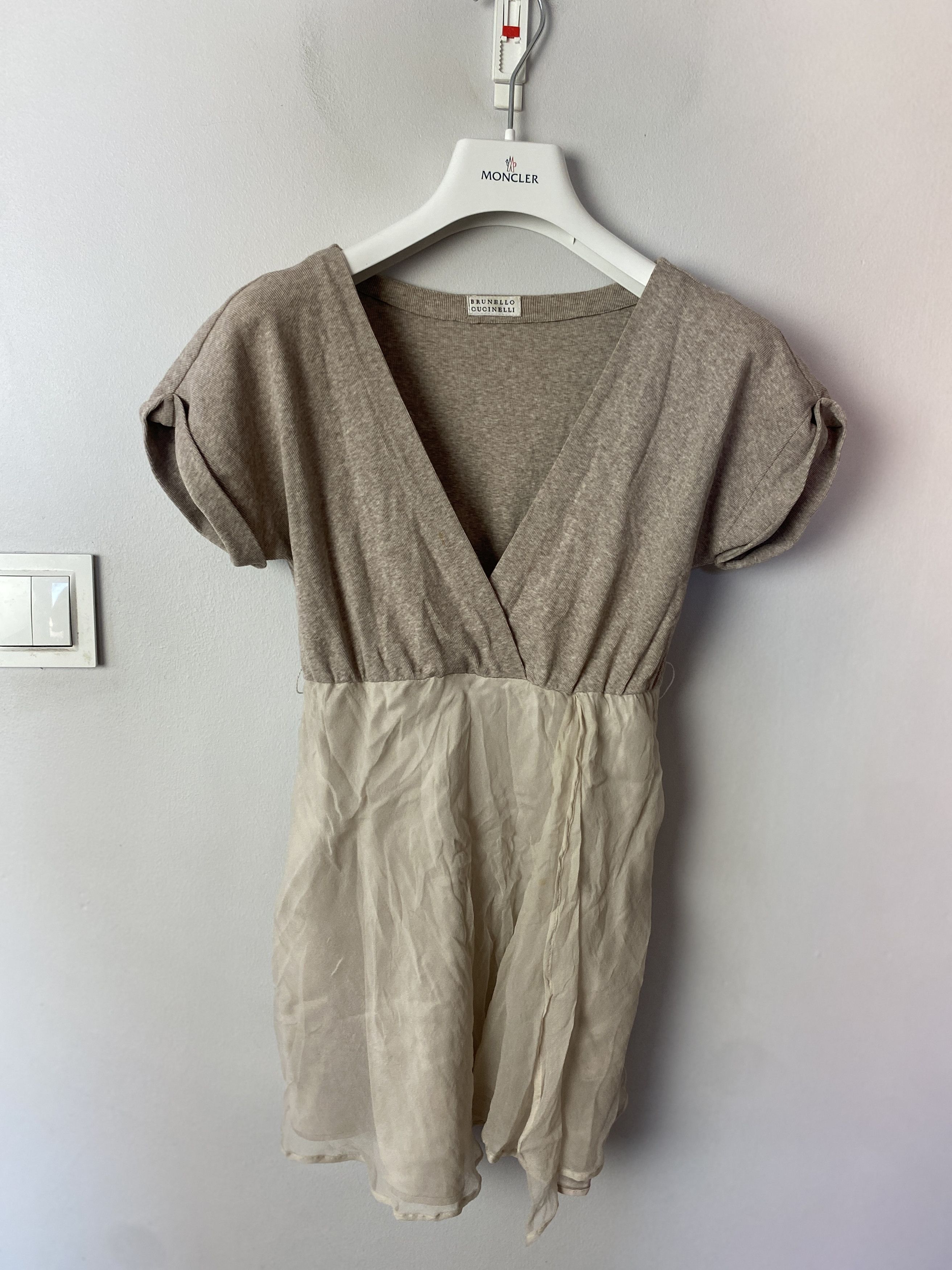 Brunello Cucinelli Brunello Cucinelli silk blouse top shirt Size M / US 6-8 / IT 42-44 - 1 Thumbnail