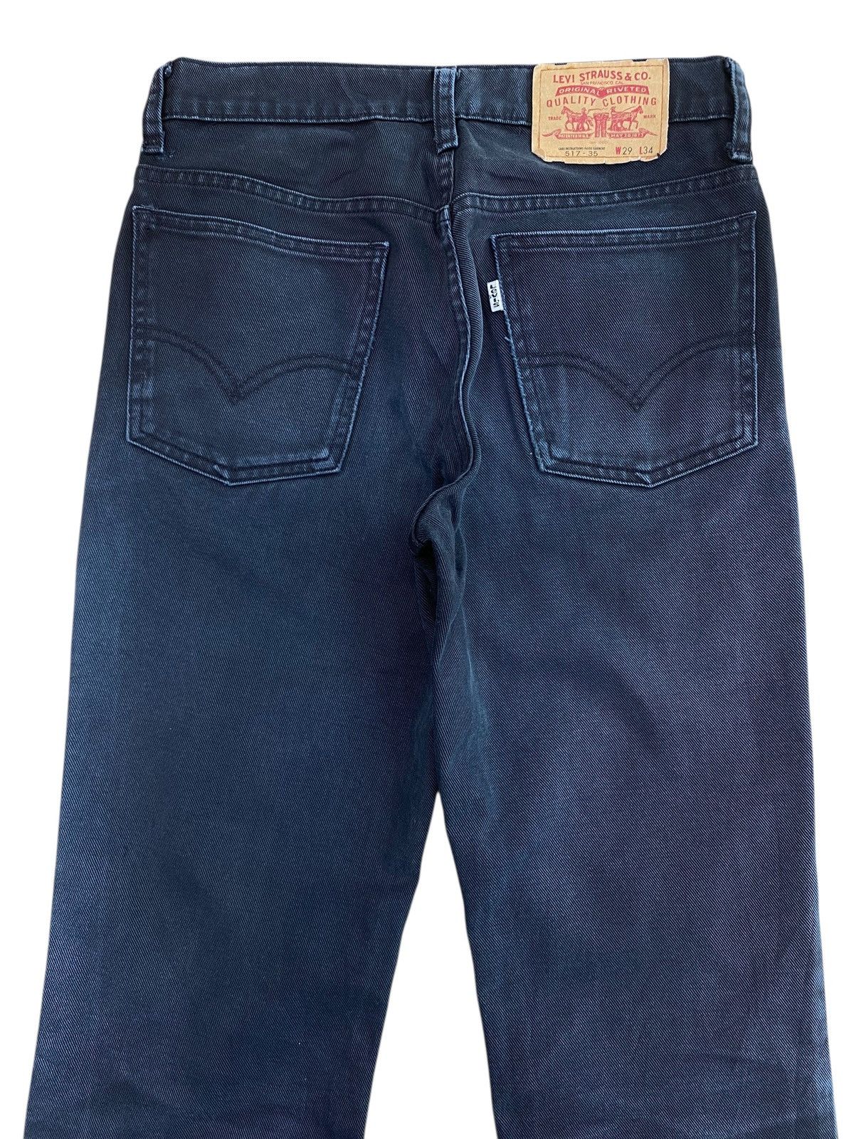 Levi's Levi’s Dark Faded Wash Style Flare Jeans Size US 26 / EU 42 - 4 Thumbnail