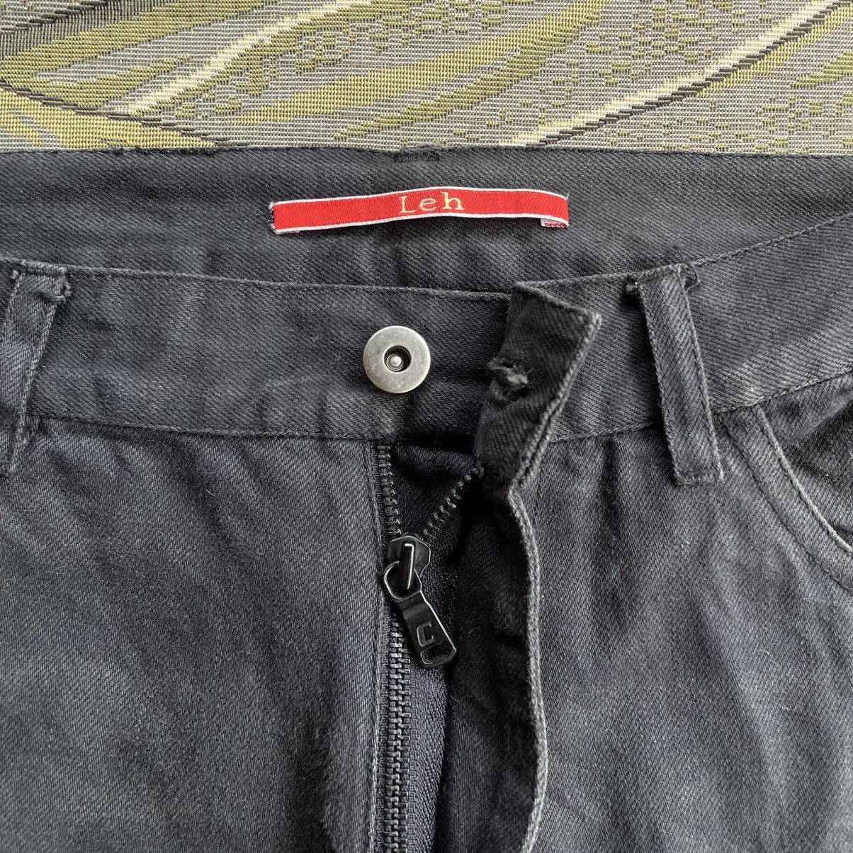 Japanese Brand Rare Vintage Leh Patchwork Jeans Size US 32 / EU 48 - 4 Thumbnail
