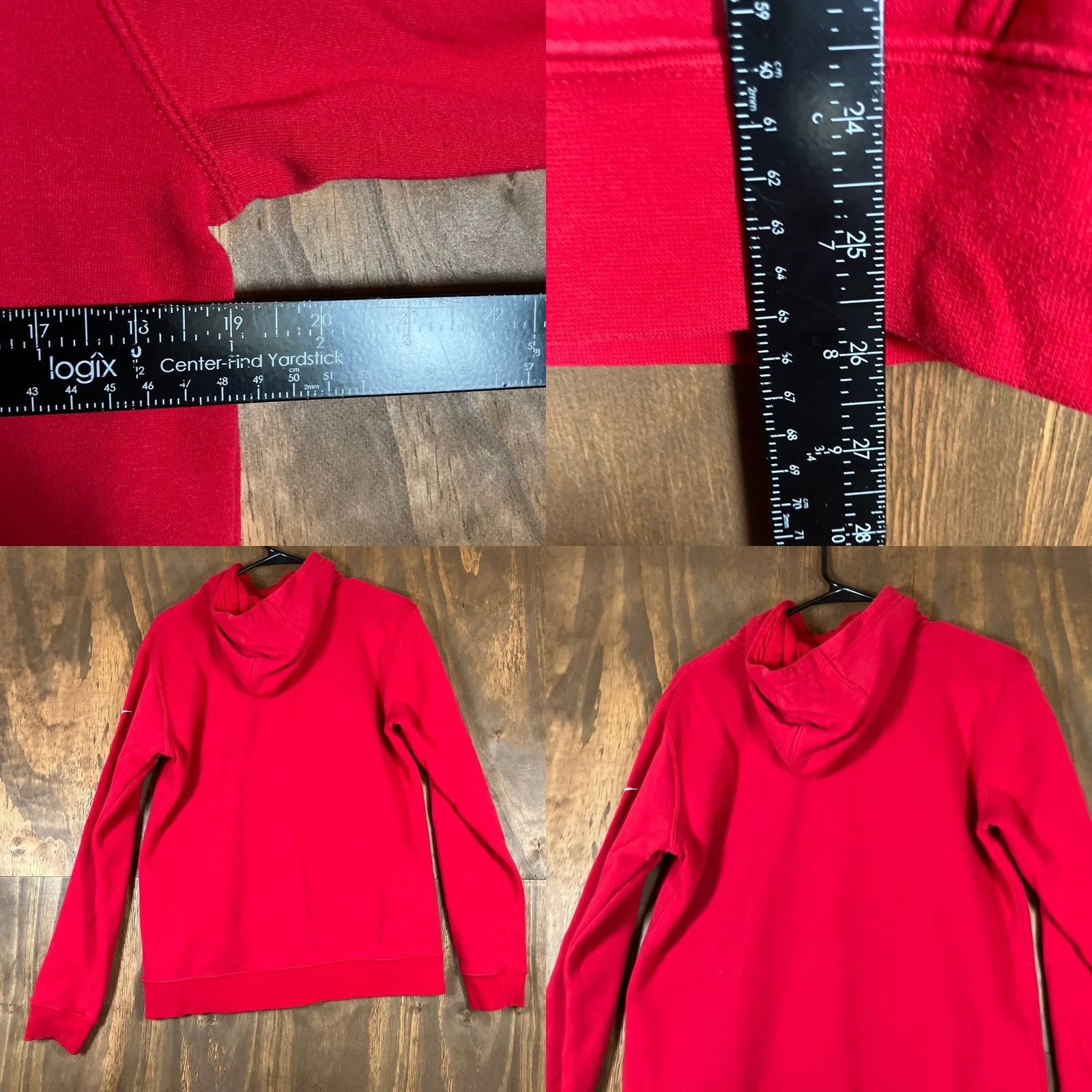 Nike Nike Mens Sweatshirt Football 49ers Pullover Hoodie XL Red Kangaroo Pocket Size US XL / EU 56 / 4 - 8 Thumbnail