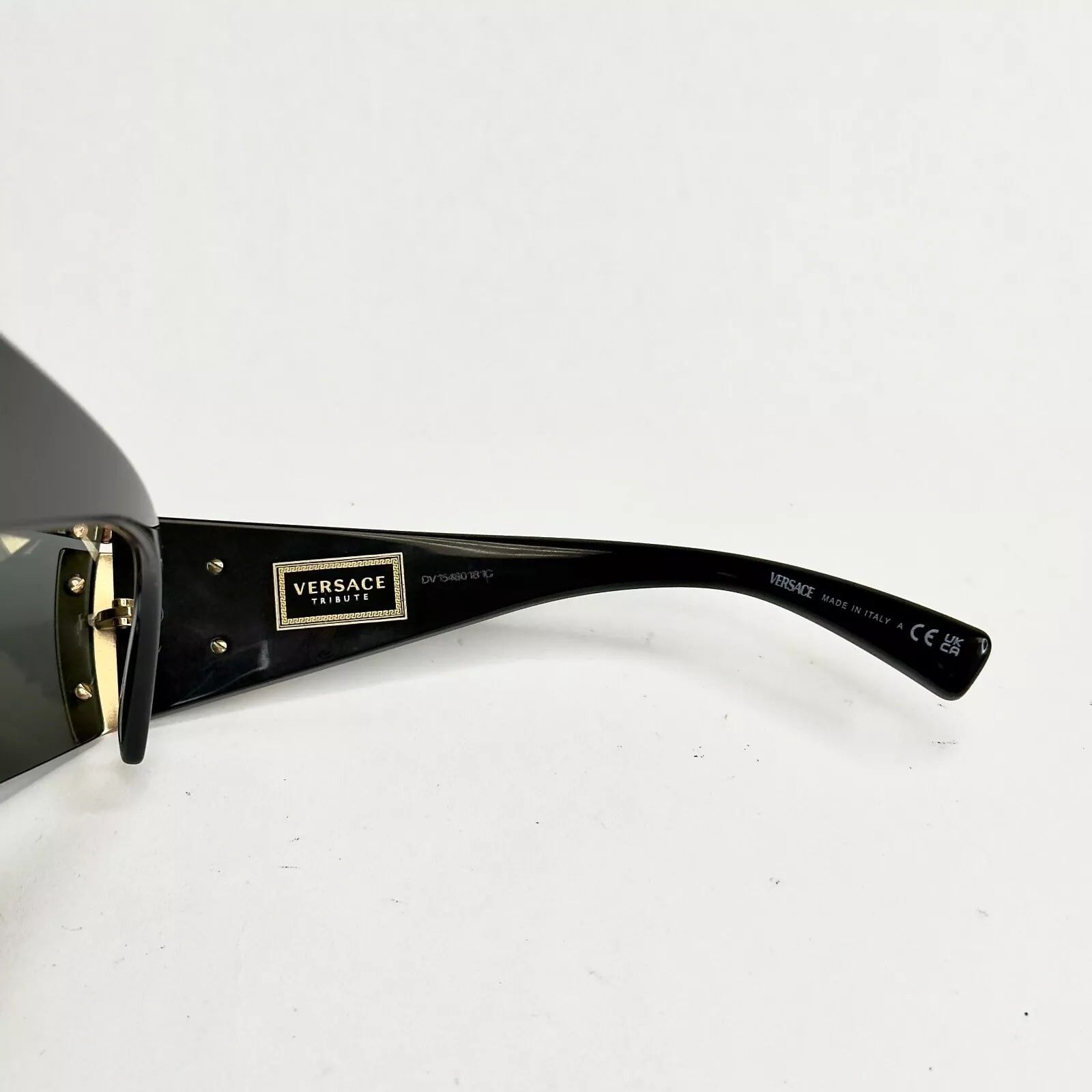 Versace VERSACE TRIBUTE SHIELD Black 2197 VE2197 Unisex Sunglasses Size ONE SIZE - 3 Thumbnail