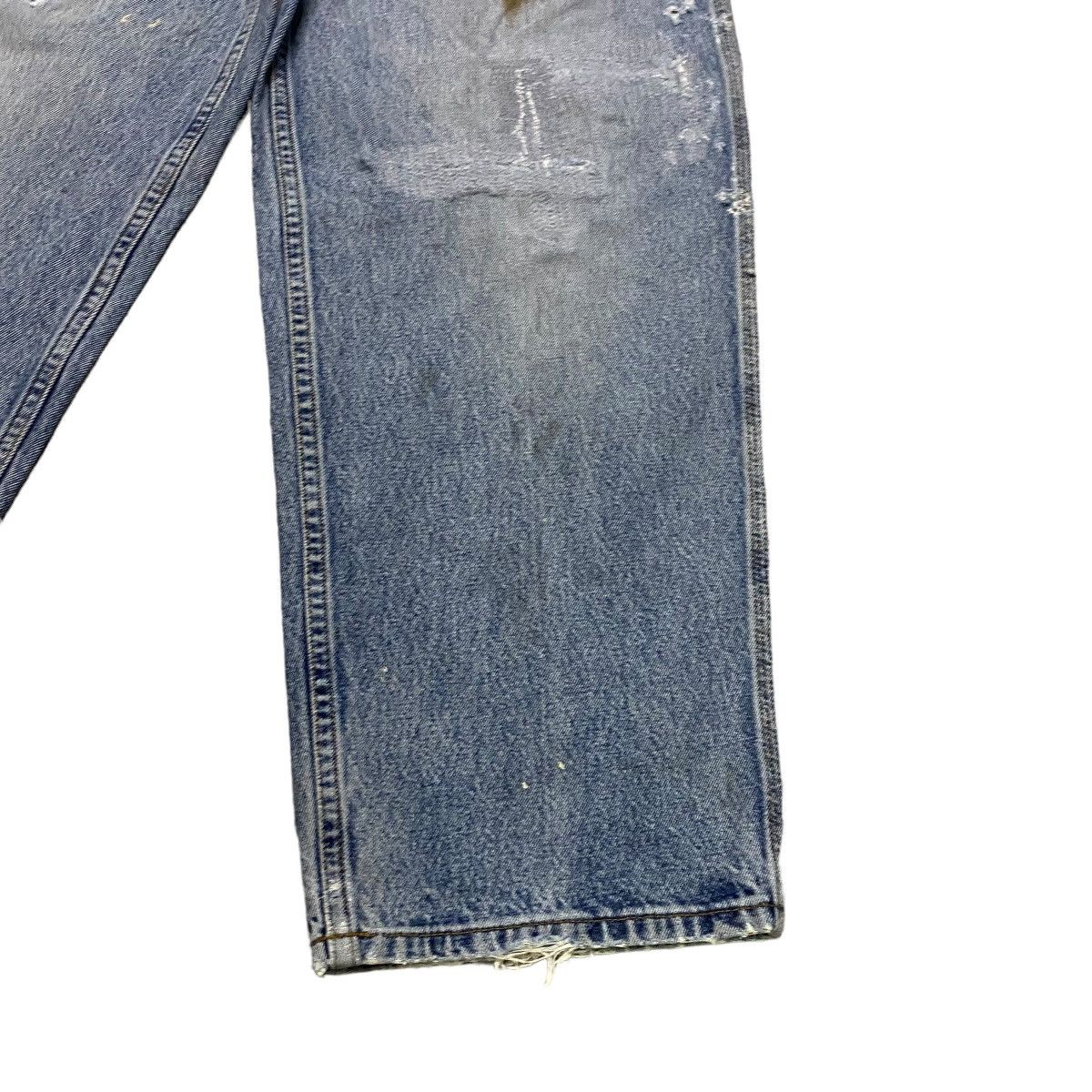 U.S. Polo Assn. Vintage US POLO ASSOC Distressed Denim Carpenter Pant Size US 31 - 11 Thumbnail