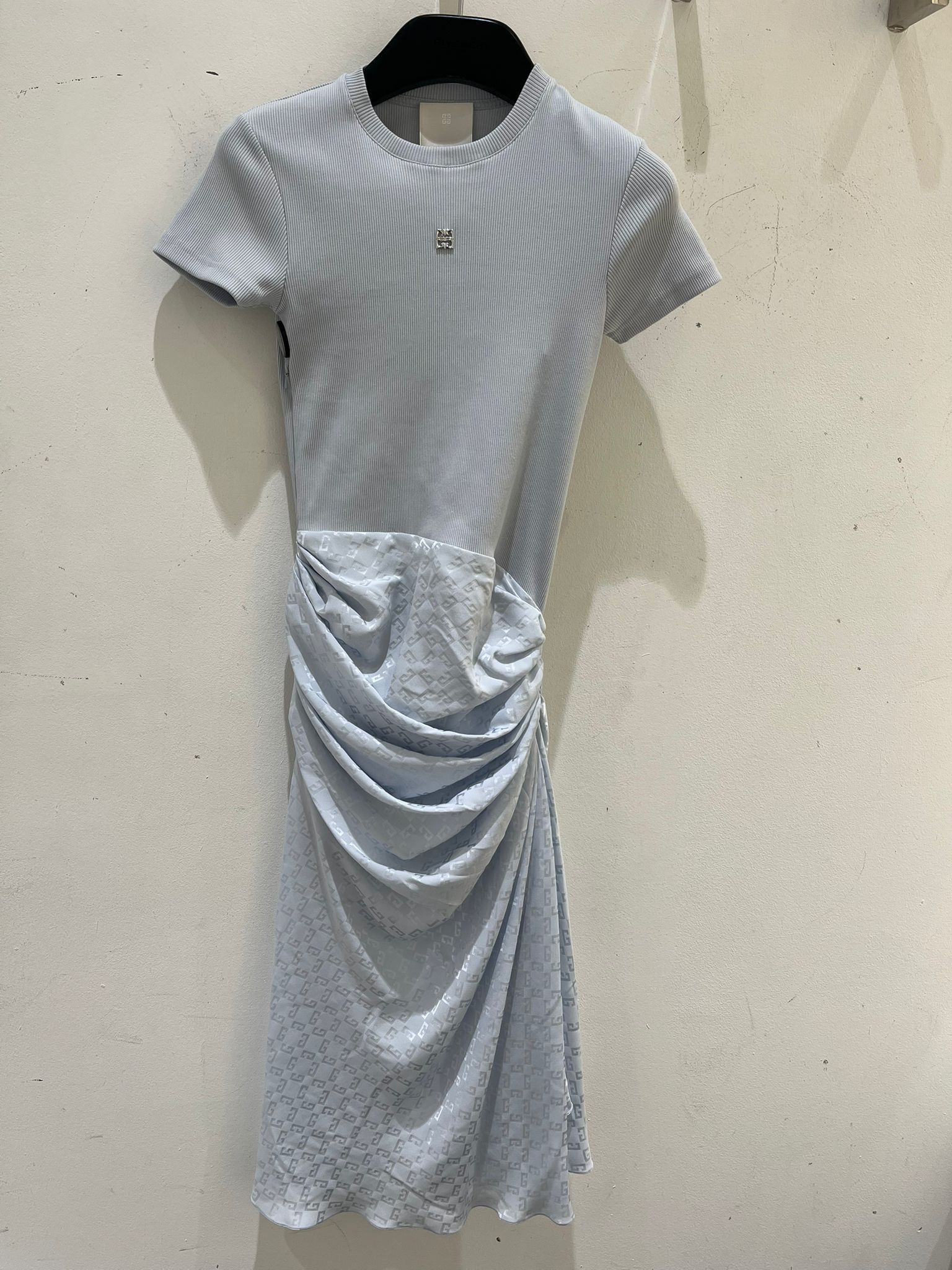 Givenchy o1srvl11e0925 Maxi Dress in Blue Size L / US 10 / IT 46 - 1 Thumbnail