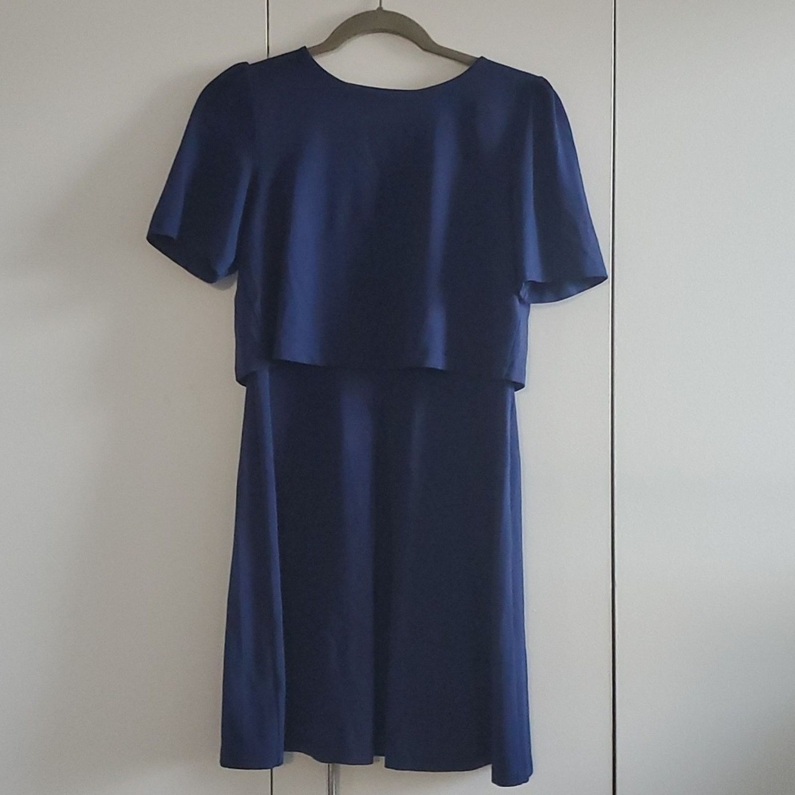 Susana Monaco New Without Tags Susana Monaco Size M Blue Skater Dress Size M / US 6-8 / IT 42-44 - 1 Thumbnail