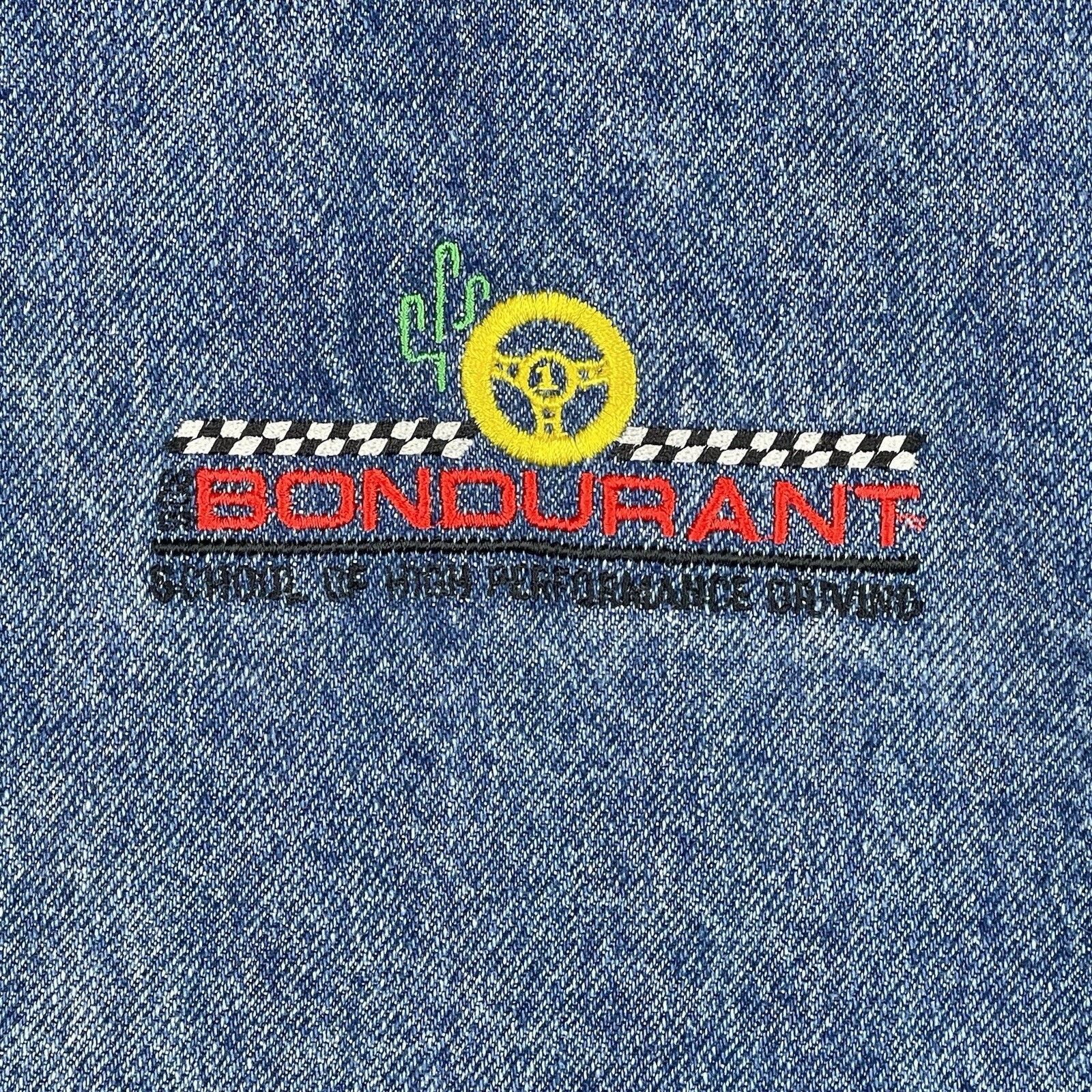 Other Vtg 90s Bob Bondurant Signature Series Varsity Racing Jacket Size US M / EU 48-50 / 2 - 3 Thumbnail