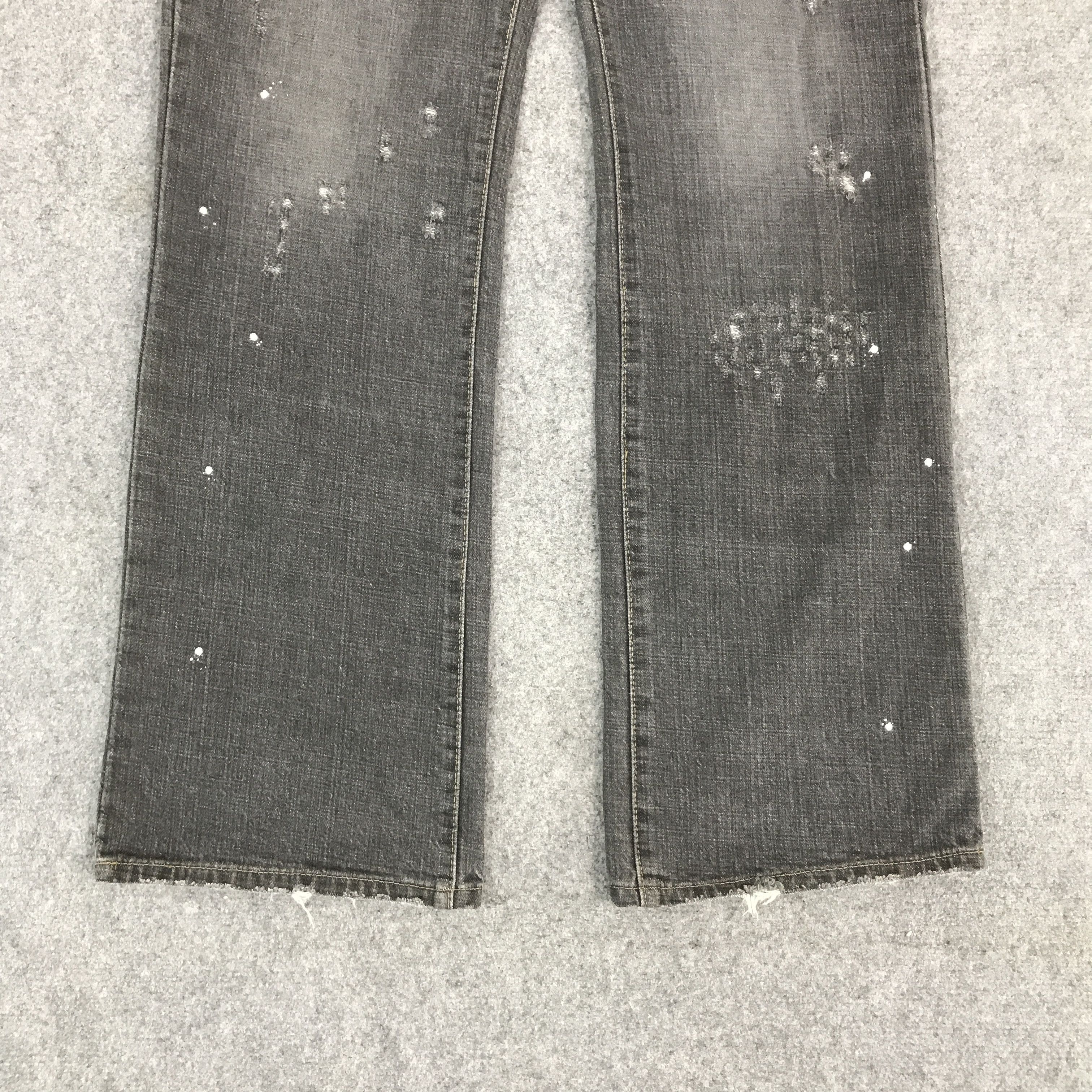 Japanese Brand BOOTCUT BLACK FADED DENIM JAPANESE BRAND PANTS Size US 31 - 4 Thumbnail