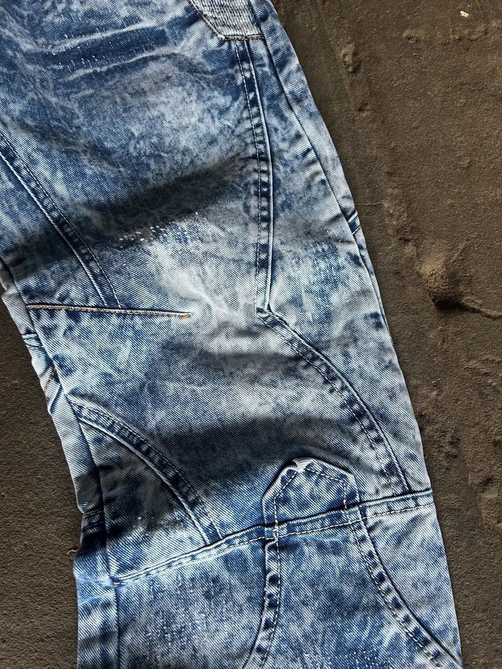 Hysteric Glamour × Japanese Brand 💥 HYSTERIC GLAMOUR BALENCIAGA STYLE JAPANESE JEANS Size US 32 / EU 48 - 3 Thumbnail