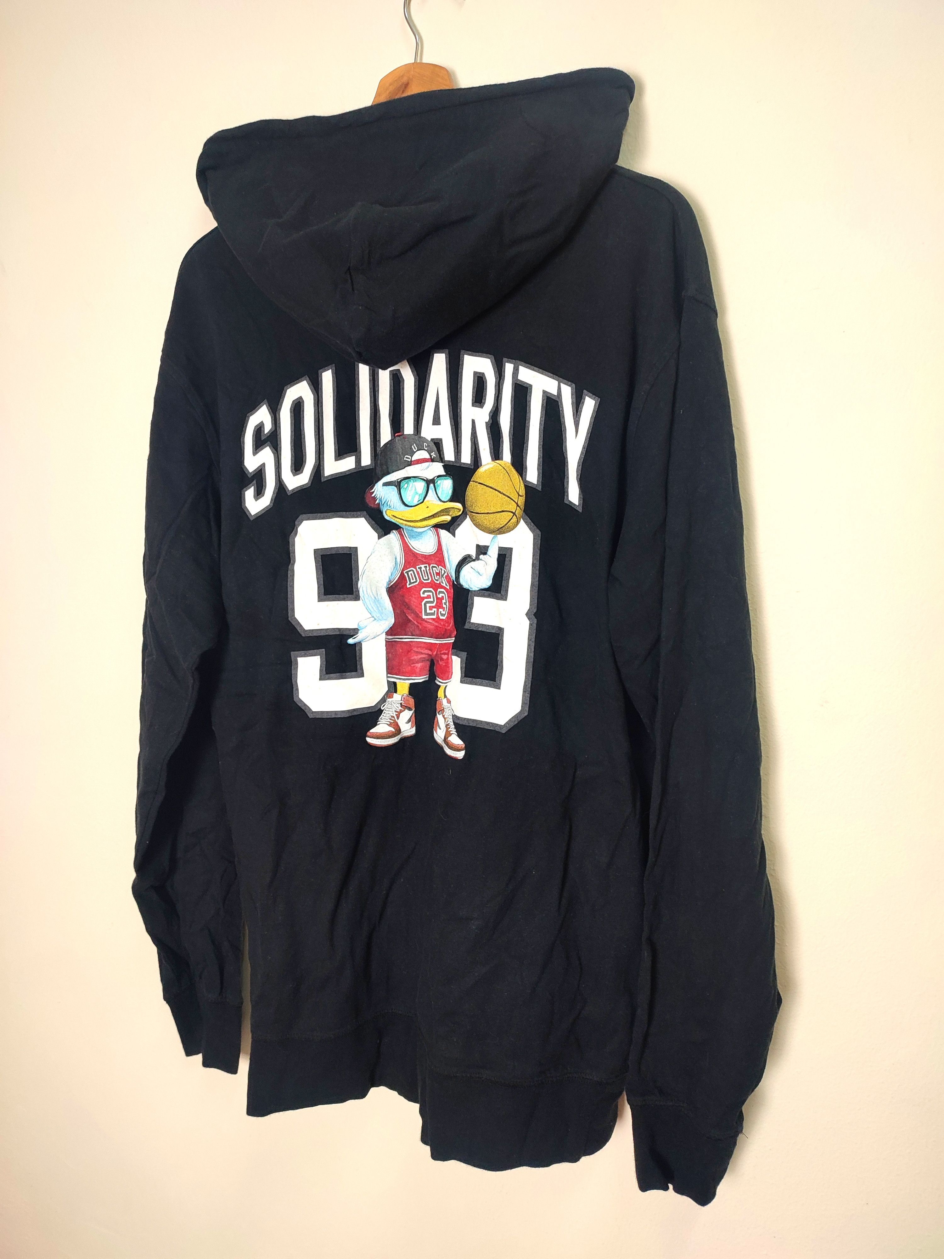 Japanese Brand B-one-soul Solidarity 93 Zip Up Hoodies Size US L / EU 52-54 / 3 - 6 Thumbnail