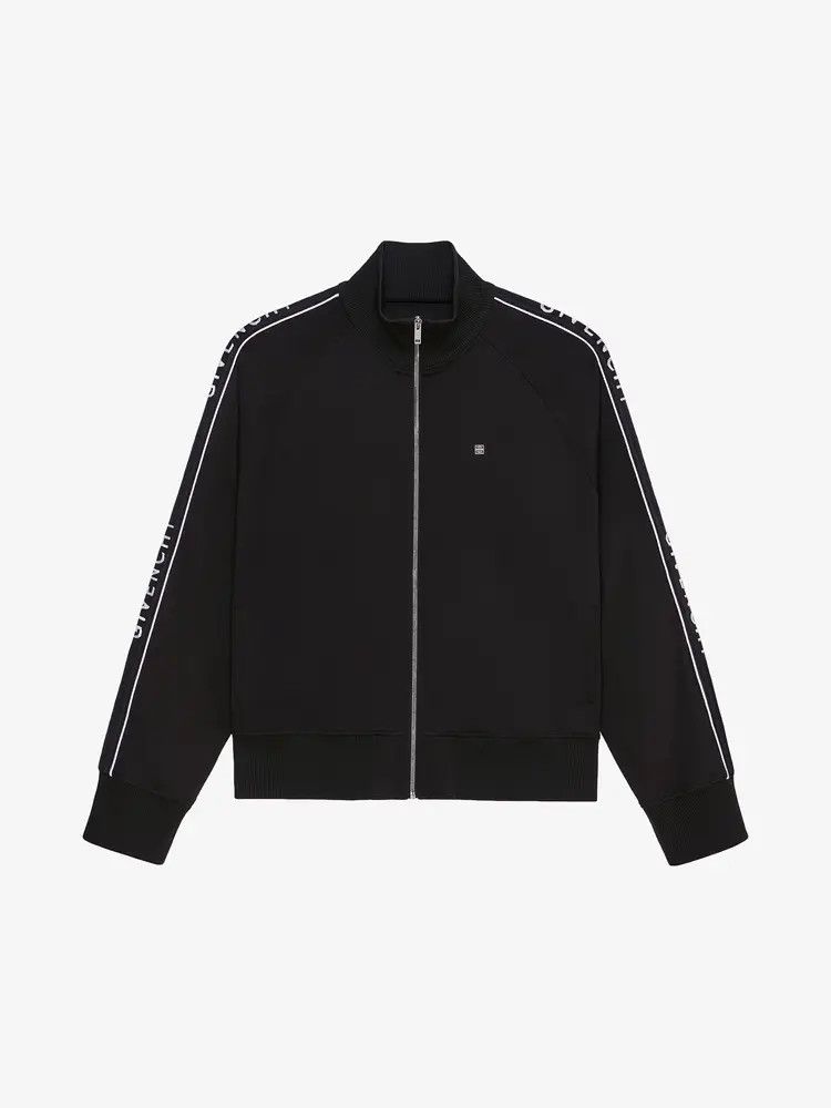 Givenchy o1w1db10325 Sweatshirt W/ Band Sleeves in Black Size US L / EU 52-54 / 3 - 1 Thumbnail