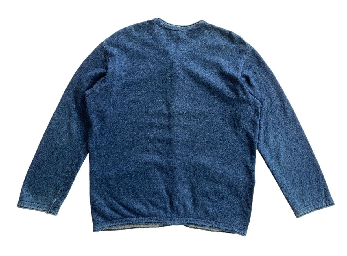 45rpm 45rpm Kapital Dyed Indigo Men Cardigan Jacket Size US L / EU 52-54 / 3 - 3 Thumbnail
