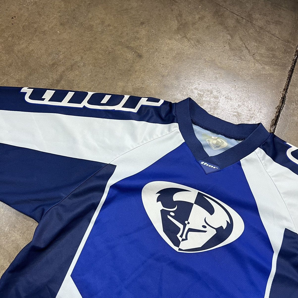 Fox Racing × Vintage Vintage Thor Racing Motocross Dirtbike Jersey Y2K Fox Racing Size US S / EU 44-46 / 1 - 3 Thumbnail