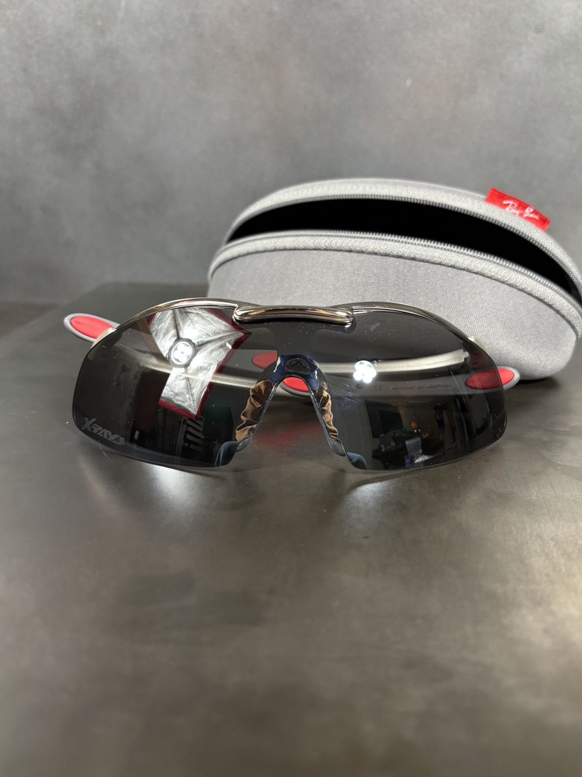 RayBan 1999-2000 Ray-Ban Xrays Sunglasses Japan Sport Vintage 3241 Size ONE SIZE - 21 Thumbnail
