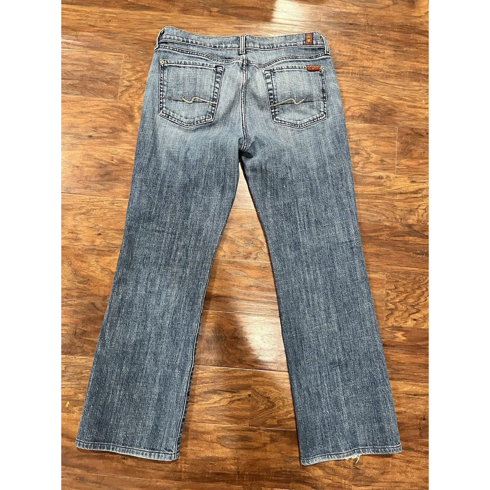 7 For All Mankind 7 For All Mankind Bootcut Jeans Size 33 BootcutU075055U-055U Size 33" - 7 Thumbnail