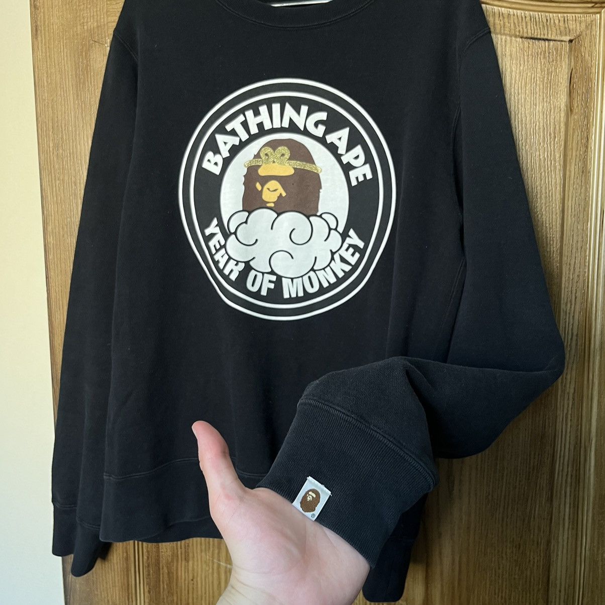 Bape Bathing Ape Sweatshirt BAPE Crewneck Sweater Size US L / EU 52-54 / 3 - 4 Thumbnail