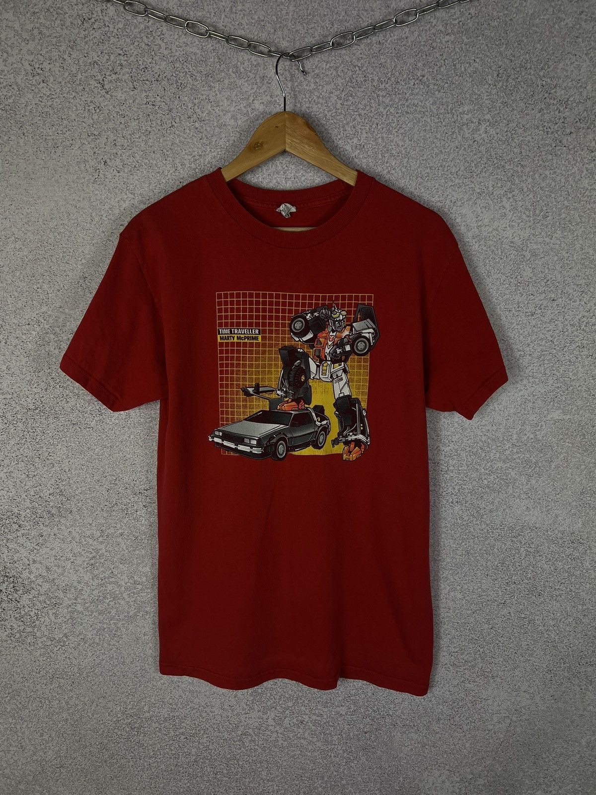 Band Tees Vintage TIME TRAVELLER MARTY McPRIME Y2K Movie Tee Size US M / EU 48-50 / 2 - 1 Thumbnail