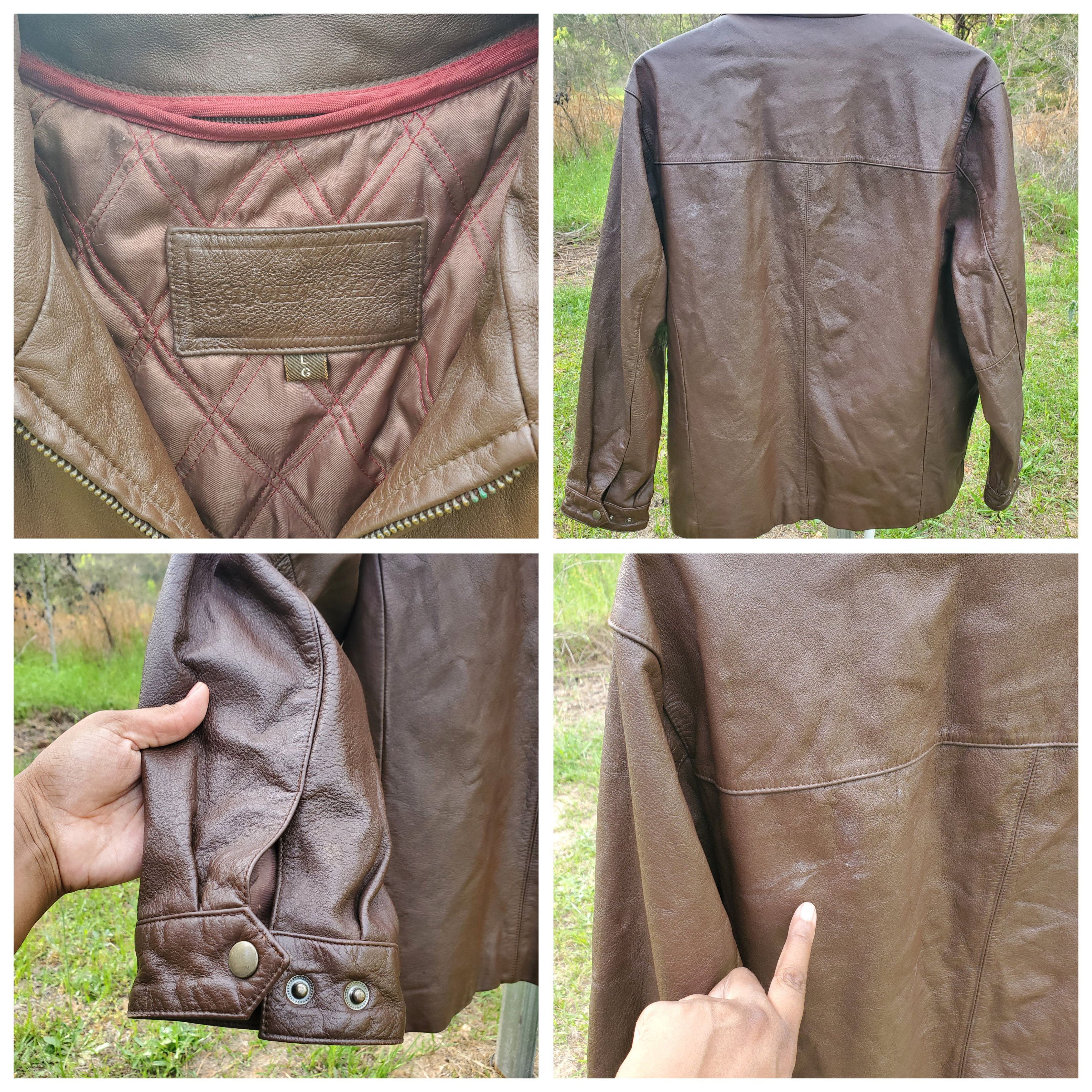 St. Johns Bay Vintage Lot of 3 Men's Genuine Leather Jackets Premium Brand Size US XXL / EU 58 / 5 - 9 Thumbnail