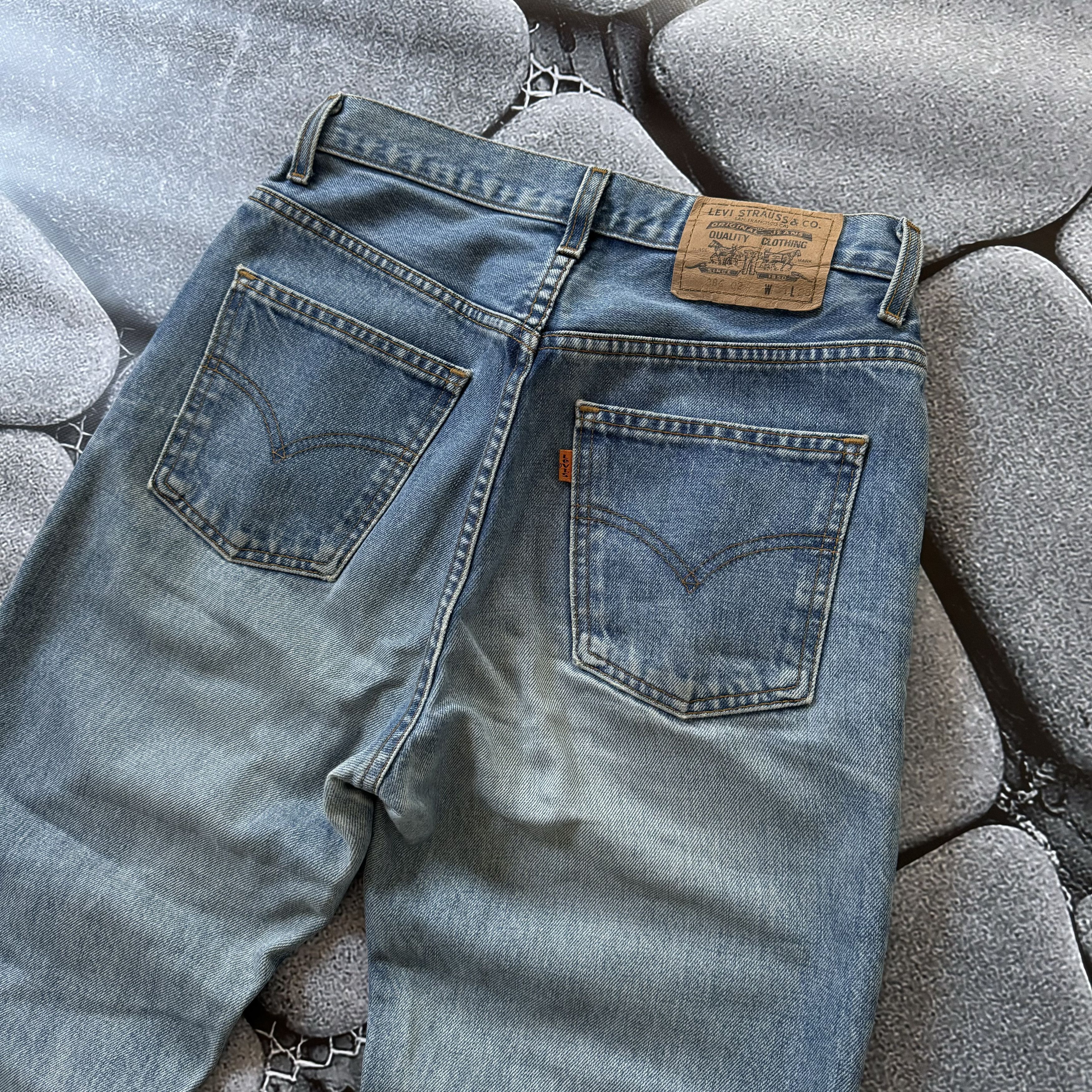 Levi's × Vintage LEVI'S FADED VINTAGE JEANS USA 90S ORANGE TAB Size US 31 - 5 Thumbnail