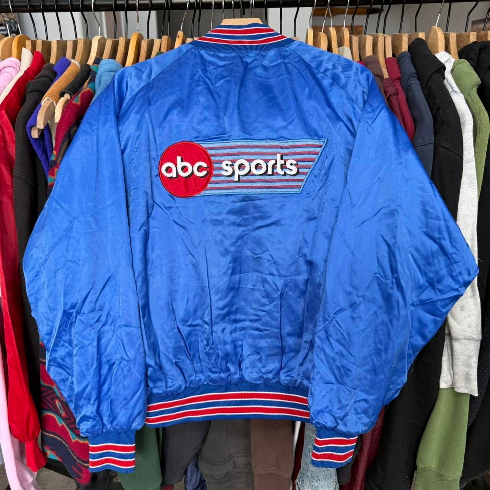 Other Vintage 1973 ABC Sports Nylon Bomber Jacket Size US XL / EU 56 / 4 - 1 Thumbnail
