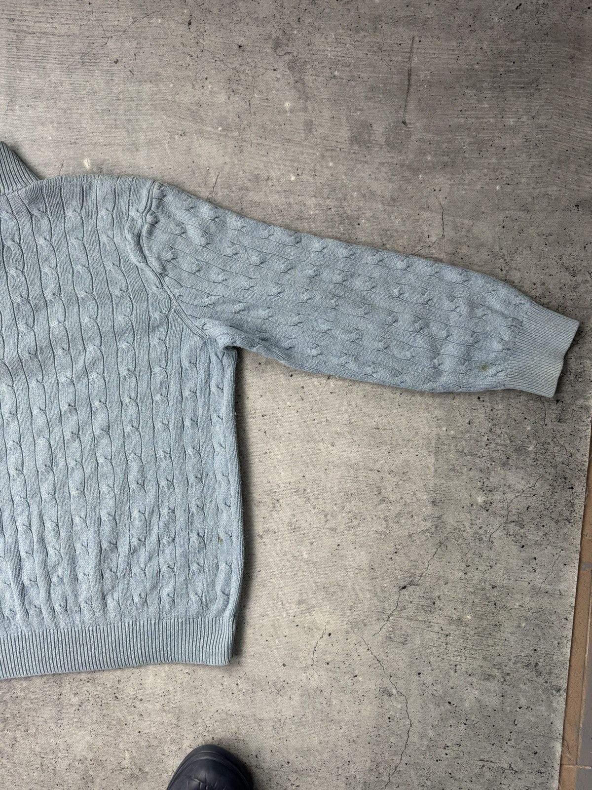 Polo Ralph Lauren Vintage 90S Polo Ralph Lauren PRL Knited 1/3 Zip Sweater Size US L / EU 52-54 / 3 - 11 Thumbnail