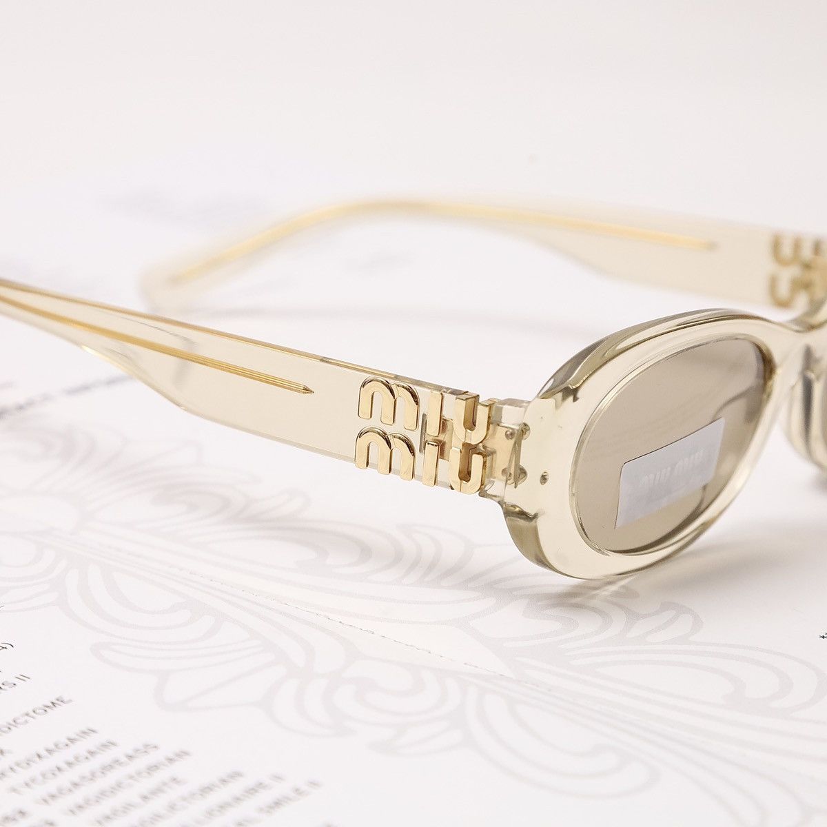 Miu Miu MIU MIU 0MU 06ZS SUNGLASSES Size ONE SIZE - 3 Thumbnail