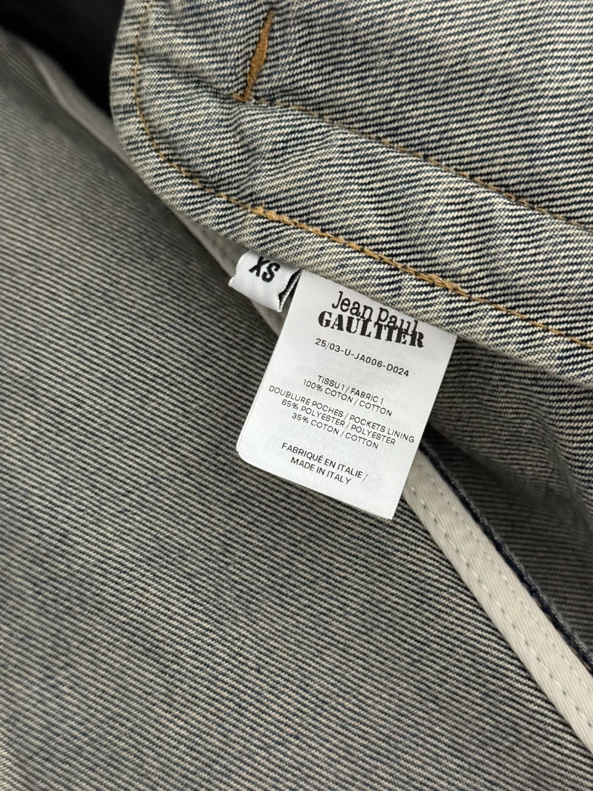 Jean Paul Gaultier Jean paul Gaultier Layered jacket size XS Size XS / US 0-2 / IT 36-38 - 4 Thumbnail