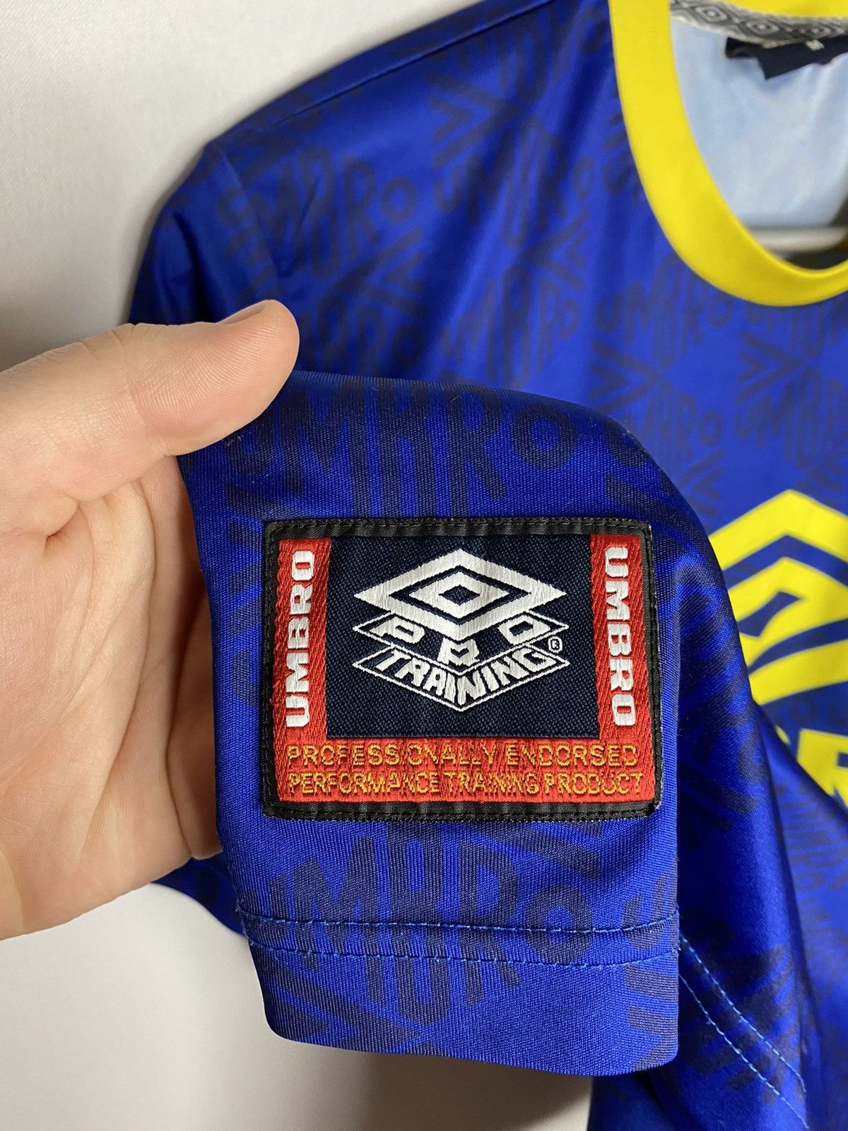 Umbro × Vintage Umbro Pro Training T-Shirt Vintage Monogram Short Sleeve Size US M / EU 48-50 / 2 - 5 Thumbnail