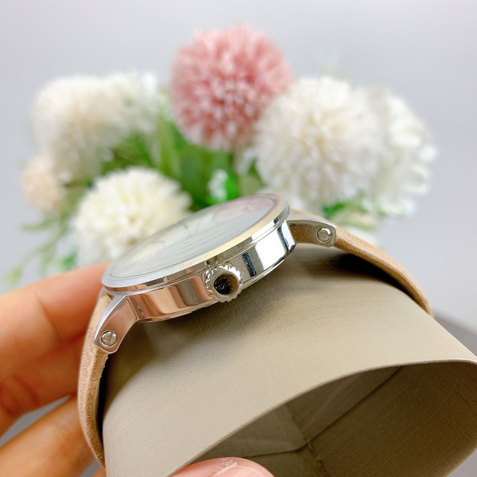 Fossil Fossil ES4179 Sport Three Hand Sand Leather Watch 38mm Size ONE SIZE - 6 Thumbnail