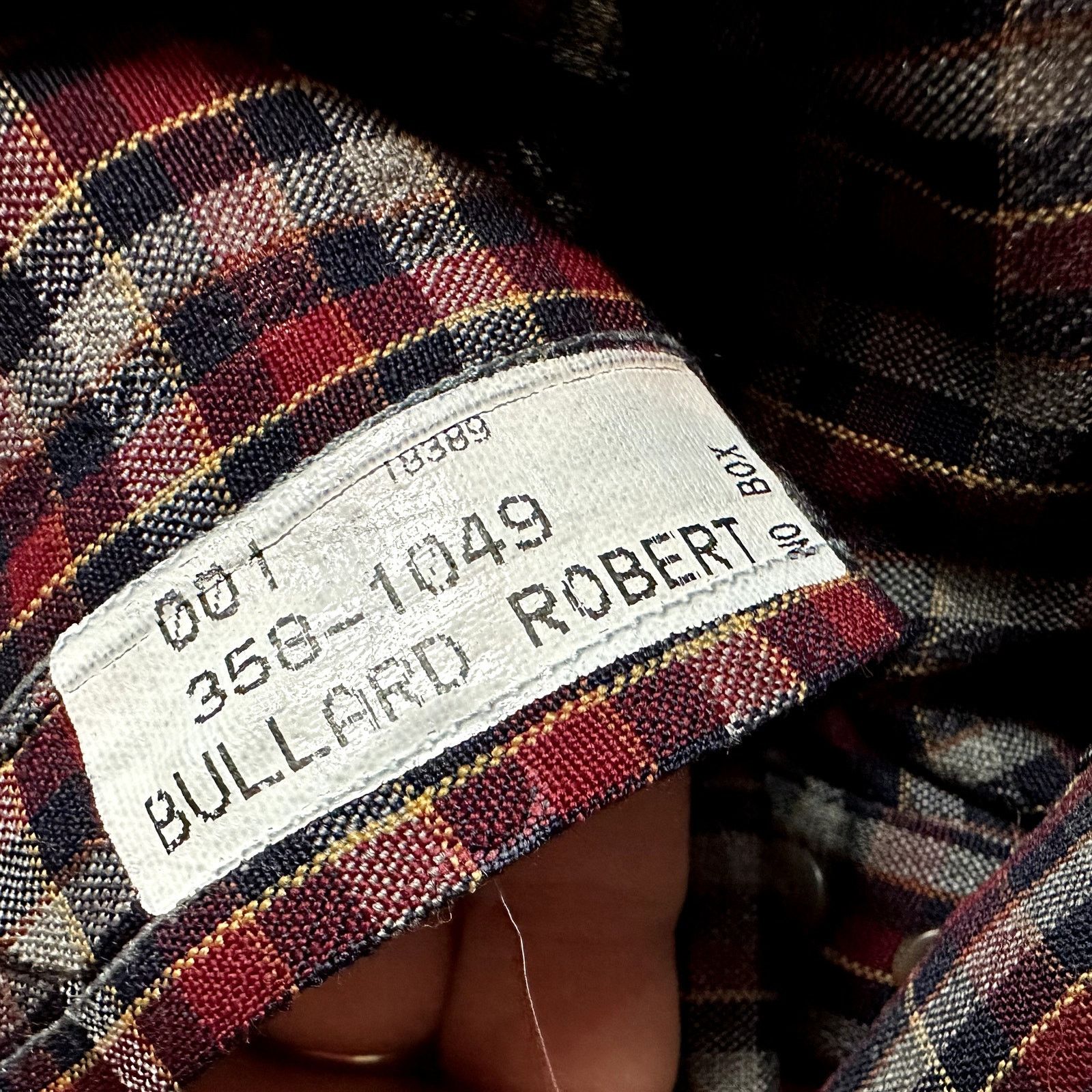 Pendleton Sir Pendleton Wool Plaid Button Down Shirt Men's L Size US L / EU 52-54 / 3 - 7 Thumbnail