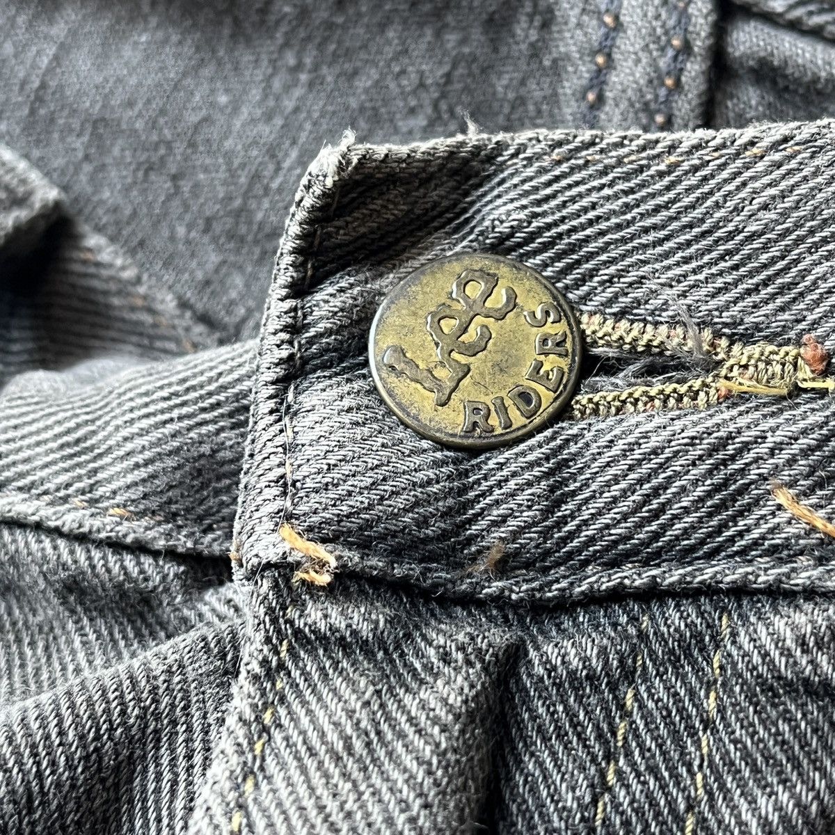 Lee VINTAGE FADED FLARED LEE RIDER DENIM BOOT CUT JEANS JAPAN Size US 30 / EU 46 - 13 Thumbnail