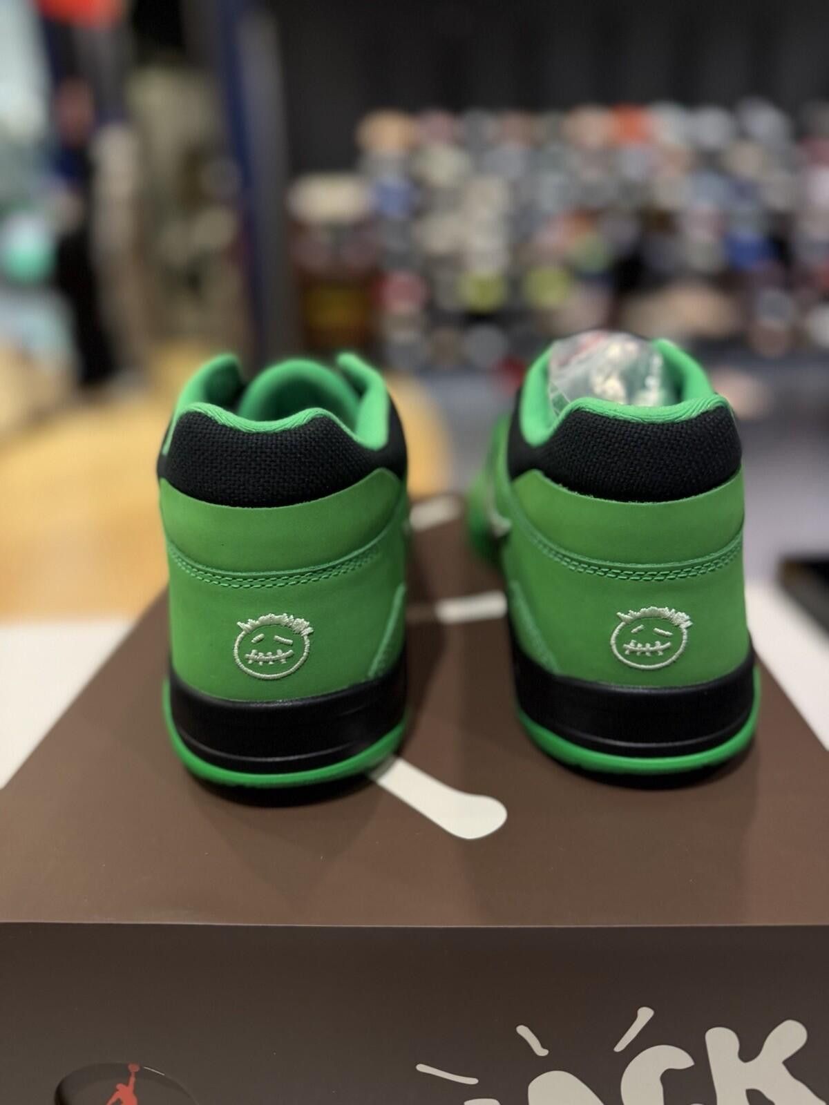 Jordan Brand Nike Jordan CJ1 T-Rexx x Travis Scott Green Spark Size 11 Size US 11 / EU 44 - 5 Thumbnail