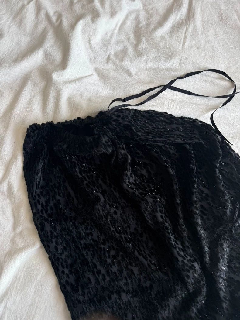 Dries Van Noten dries van noten size:44 Velvet adjustable skirt Size 42" / US 20 - 3 Thumbnail