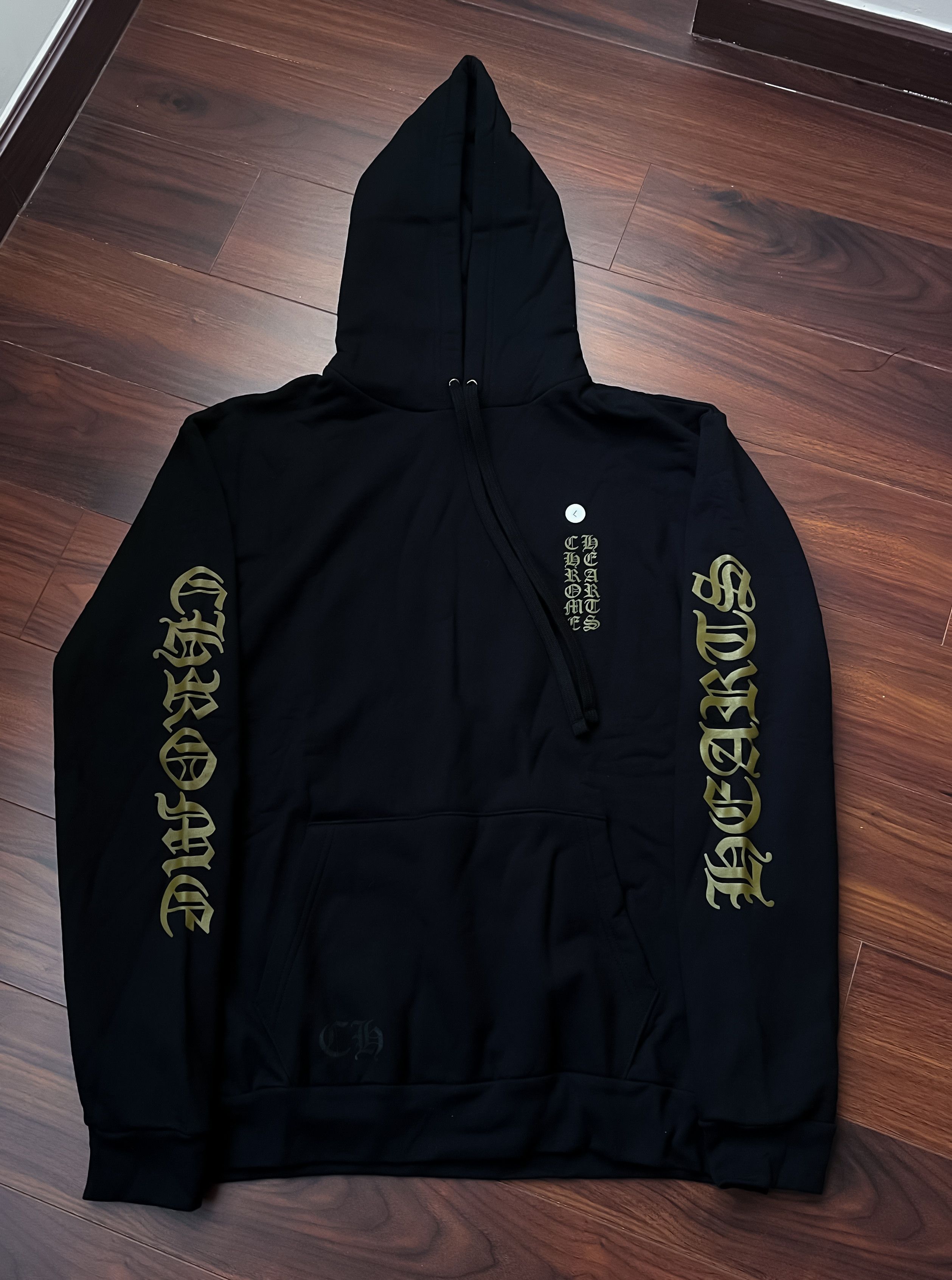 Chrome Hearts Chrome Hearts Vertical Logo Hoodie Size L Size US L / EU 52-54 / 3 - 1 Thumbnail