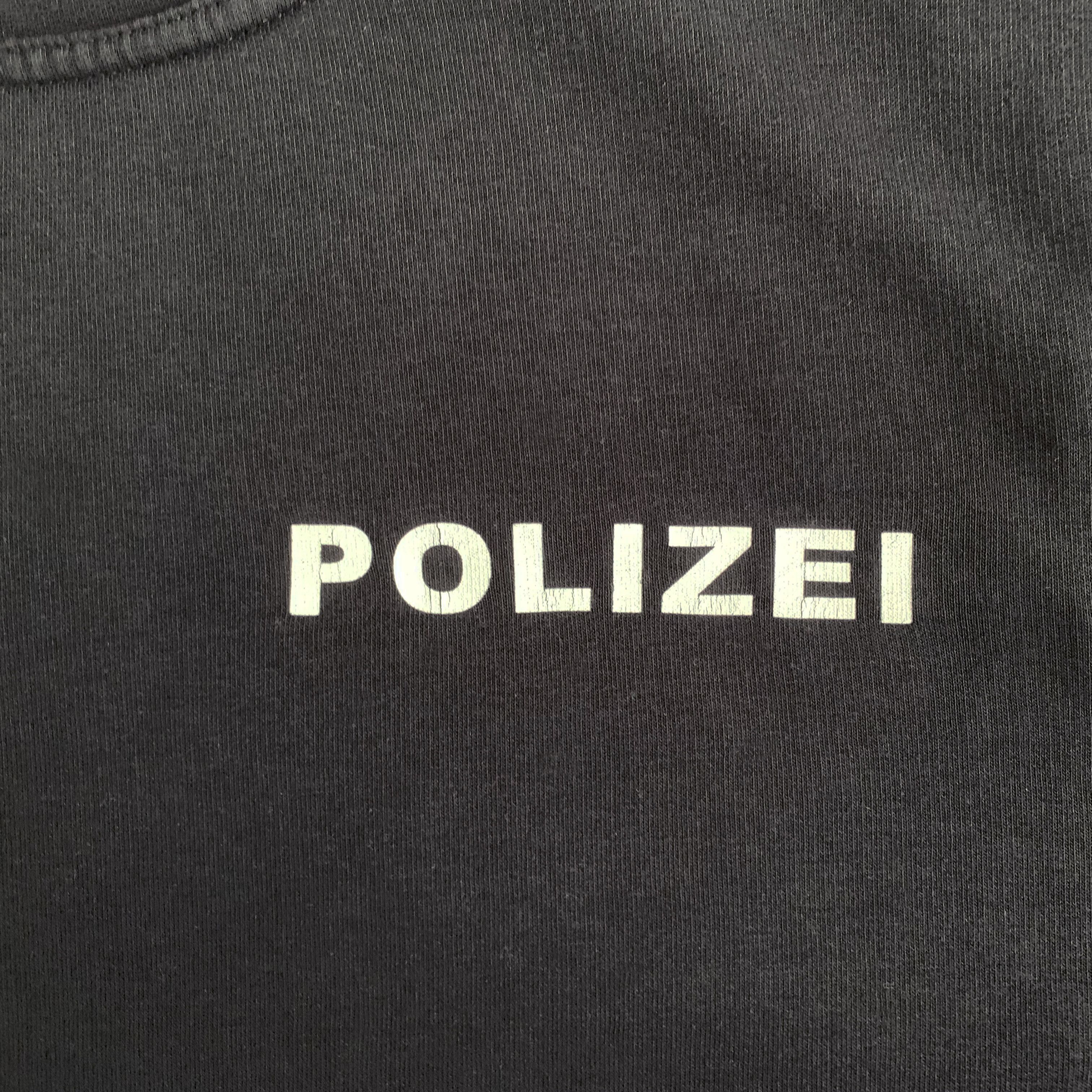 Other POLIZEI Sweatshirt Crewneck Basic Oversize Black Police S Size US S / EU 44-46 / 1 - 4 Thumbnail