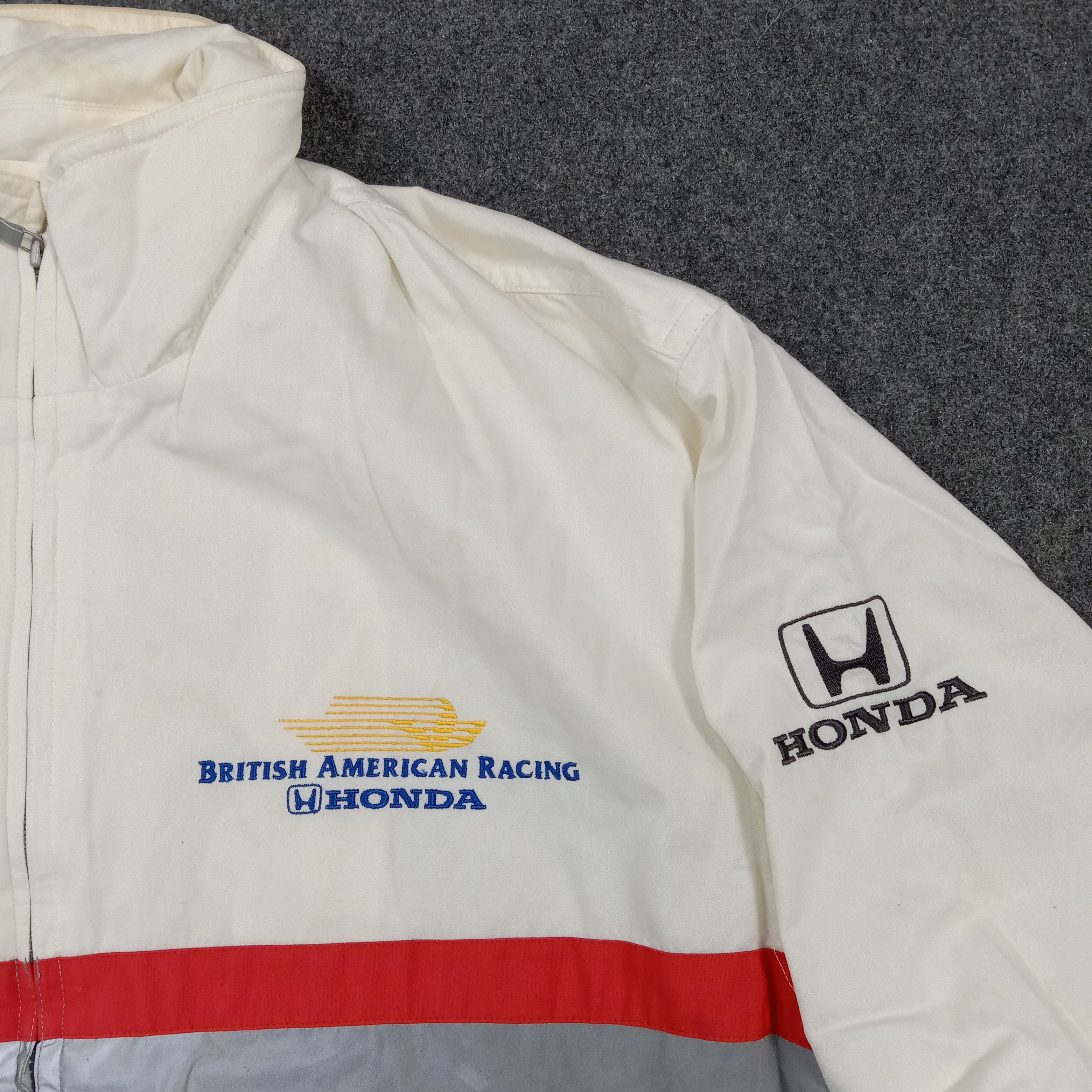 Honda 90s BAR Honda F1 Racing Reflective Jacket C278N20 Size US L / EU 52-54 / 3 - 5 Thumbnail