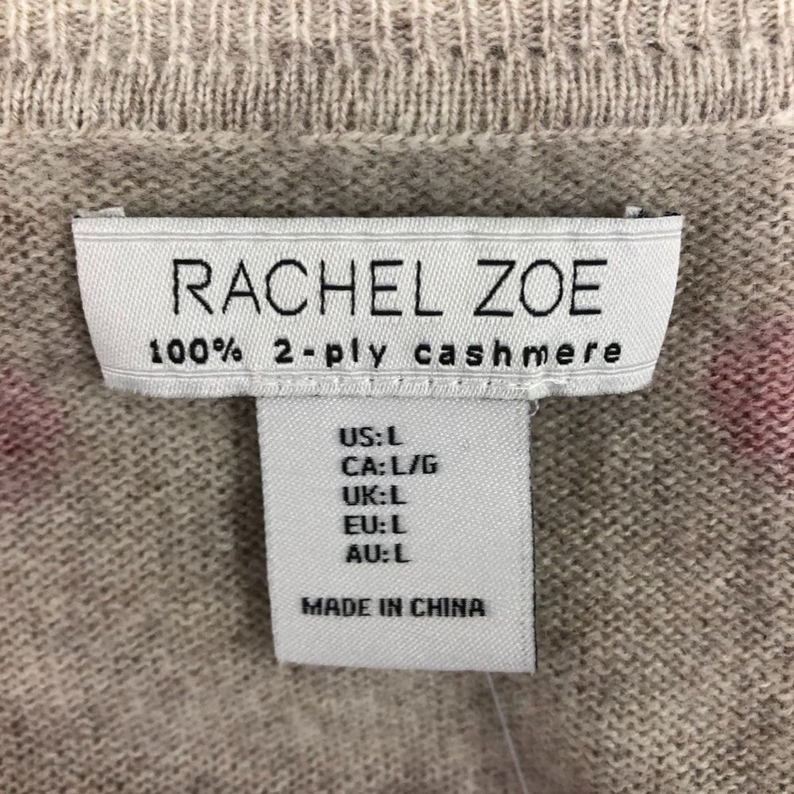 Rachel Zoe 100% 2-Ply Cashmere Sweater With Polka Dots from Rachel Zoe Size L / US 10 / IT 46 - 4 Thumbnail