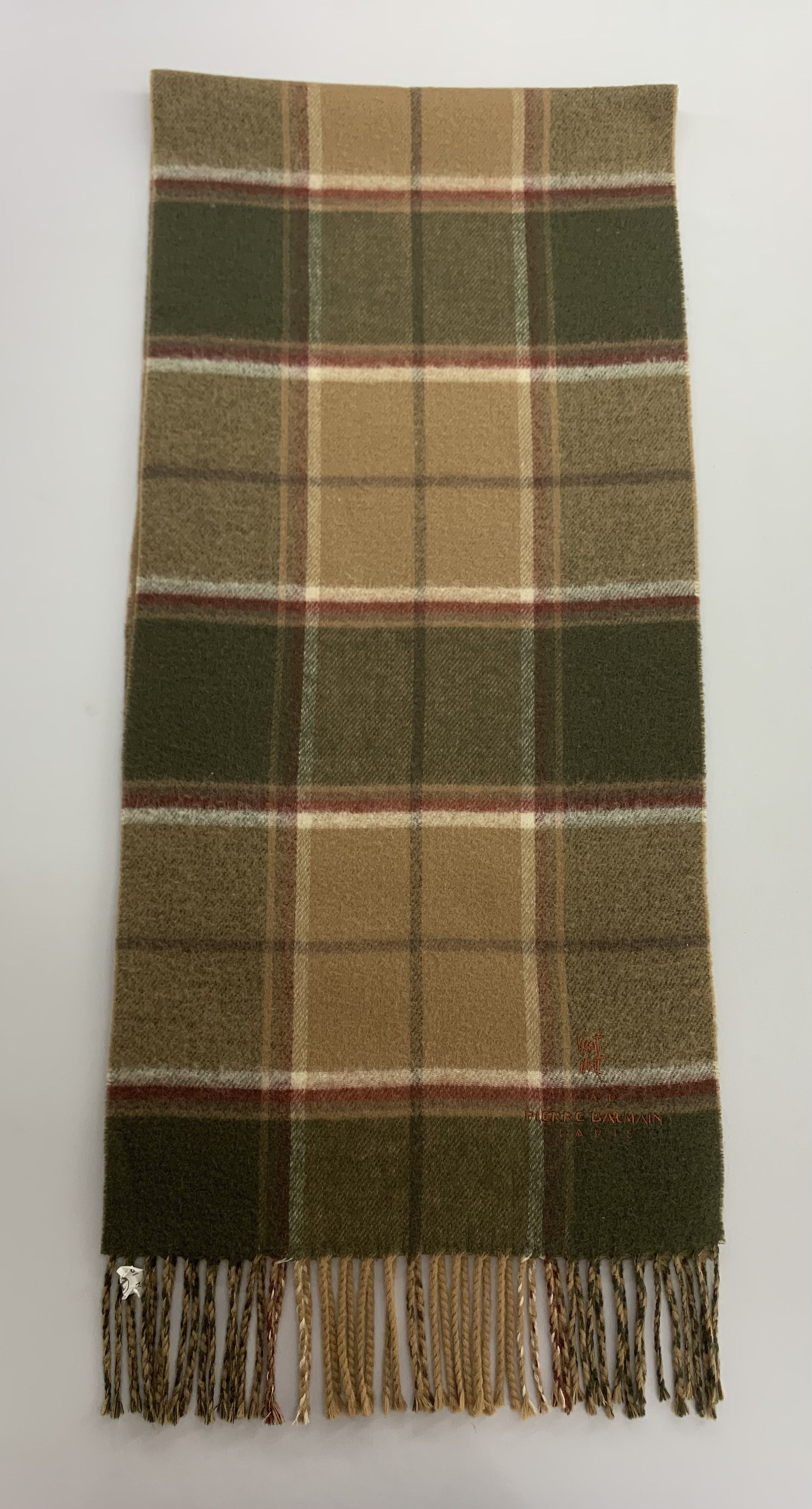 Pierre Balmain Pierre Balmain Scarf Wool Muffler Neck Wrap BL1065 Size ONE SIZE - 2 Thumbnail
