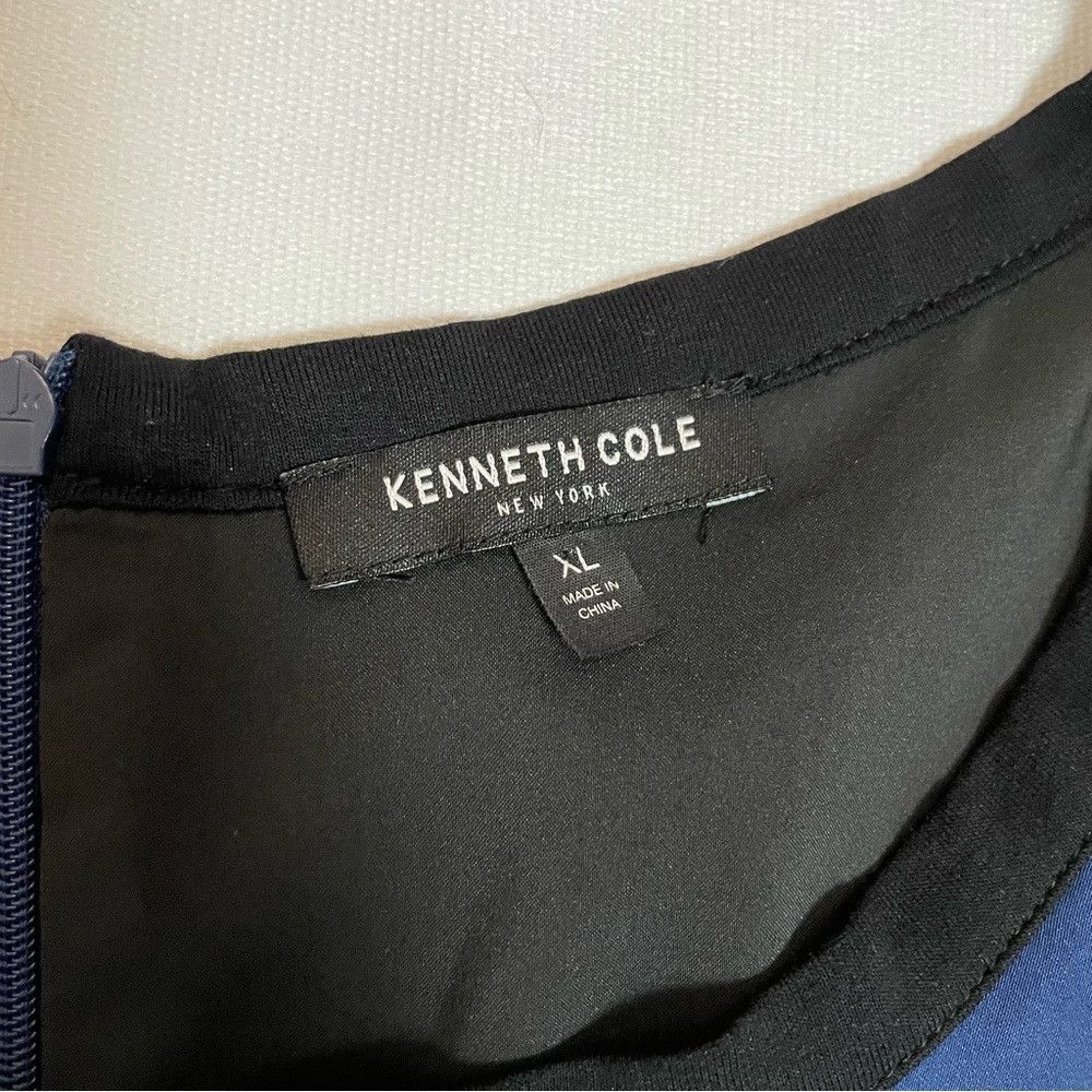 Kenneth Cole Kenneth Cole Sleeveless Blue Black Dress Size XL Size XL / US 12-14 / IT 48-50 - 8 Thumbnail