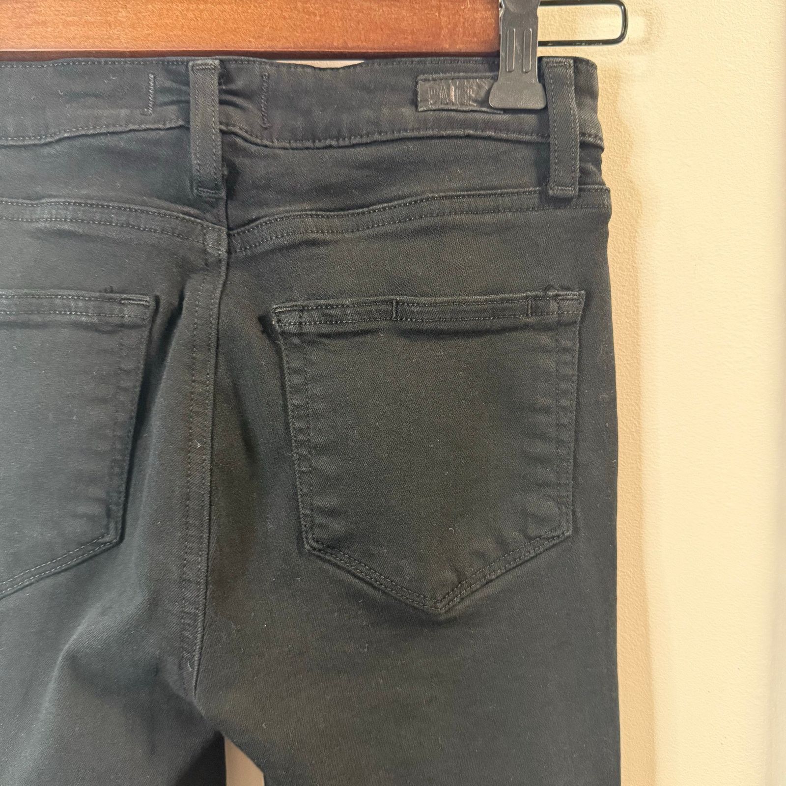 Paige Paige Women’s Black Hoxton Ankle Jeans Size 24 Size 24" / US 00 / IT 34 - 6 Thumbnail